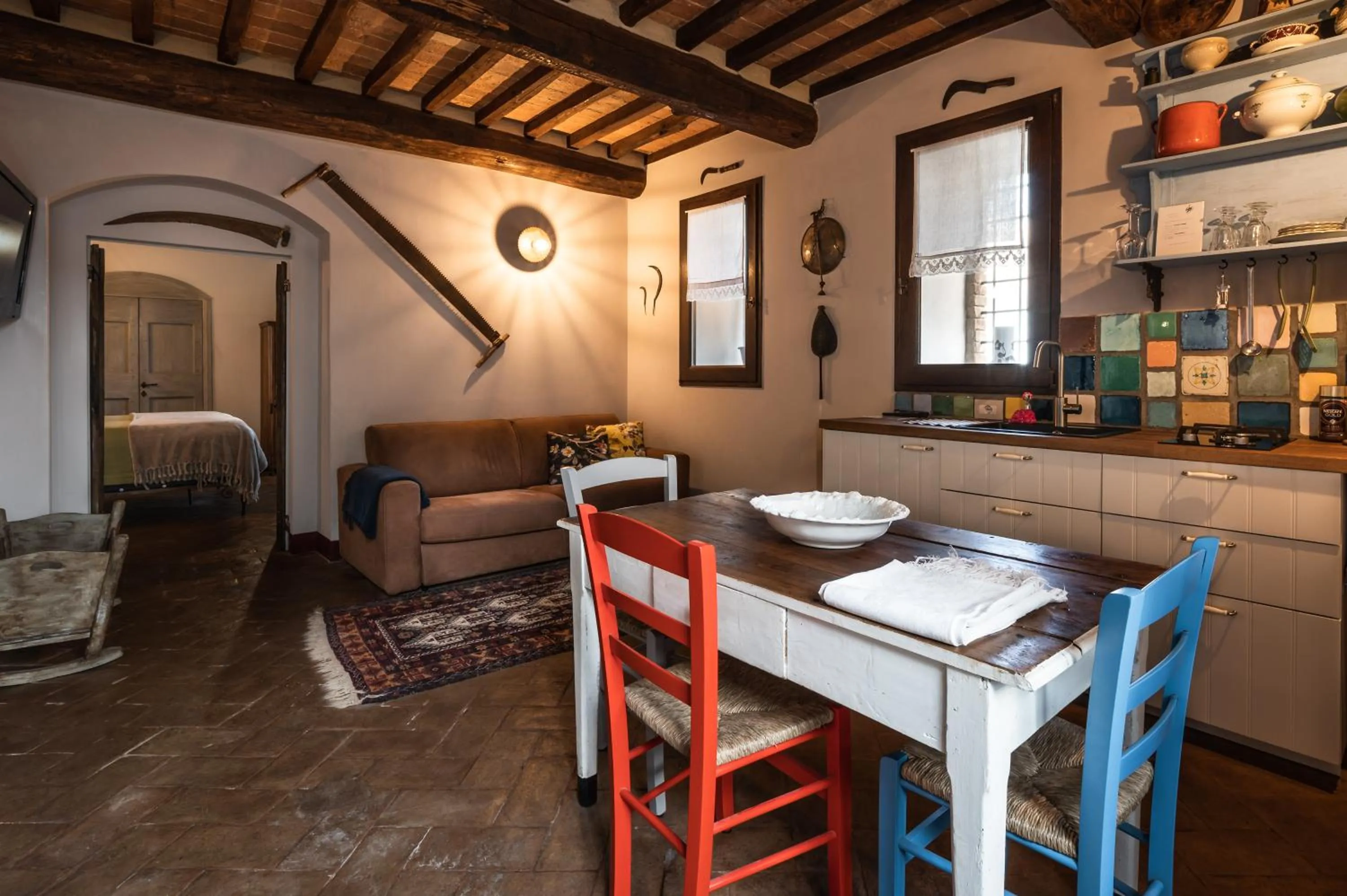 Living room in il burellino