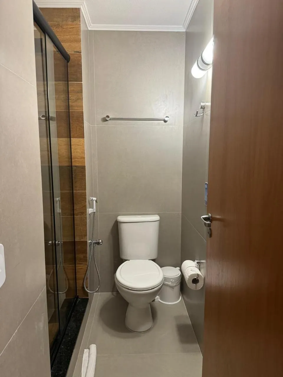 Bathroom in Hotel 10 Uniao da Vitoria