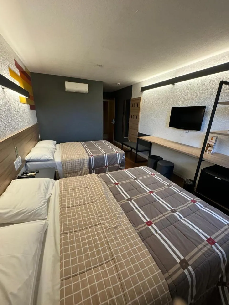 Bed in Hotel 10 Uniao da Vitoria