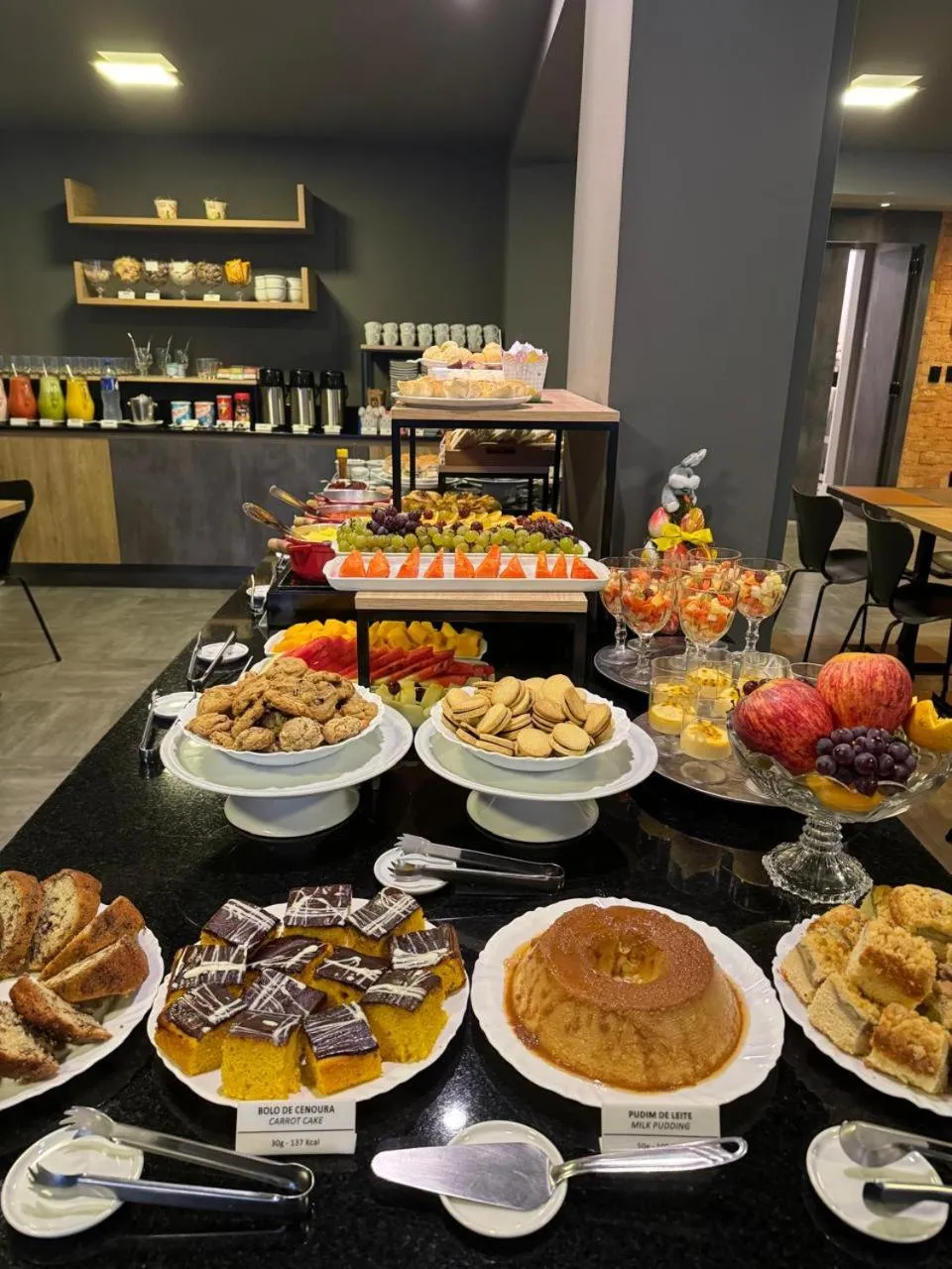 Food and drinks in Hotel 10 Uniao da Vitoria