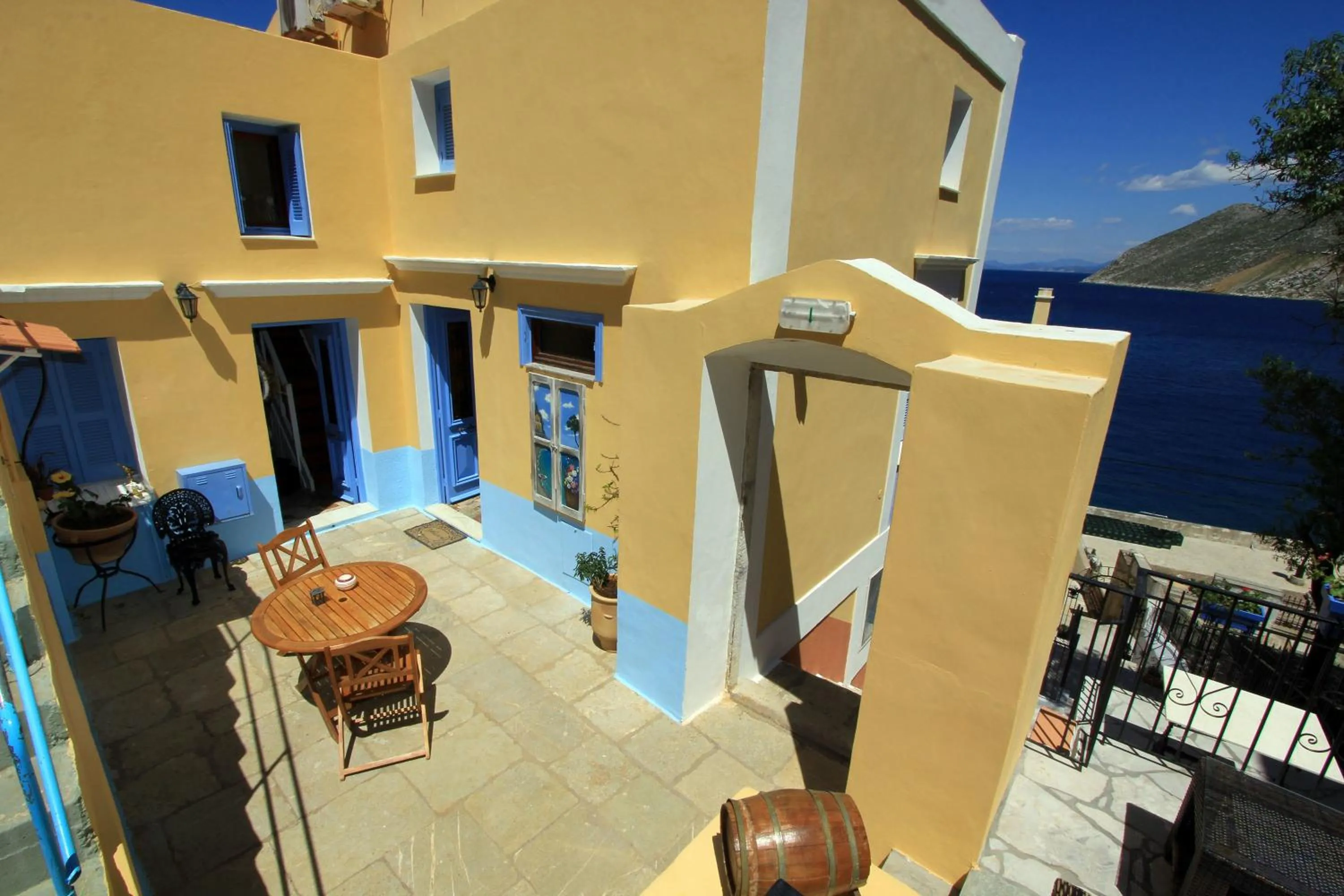 Patio in Dorian Hotel
