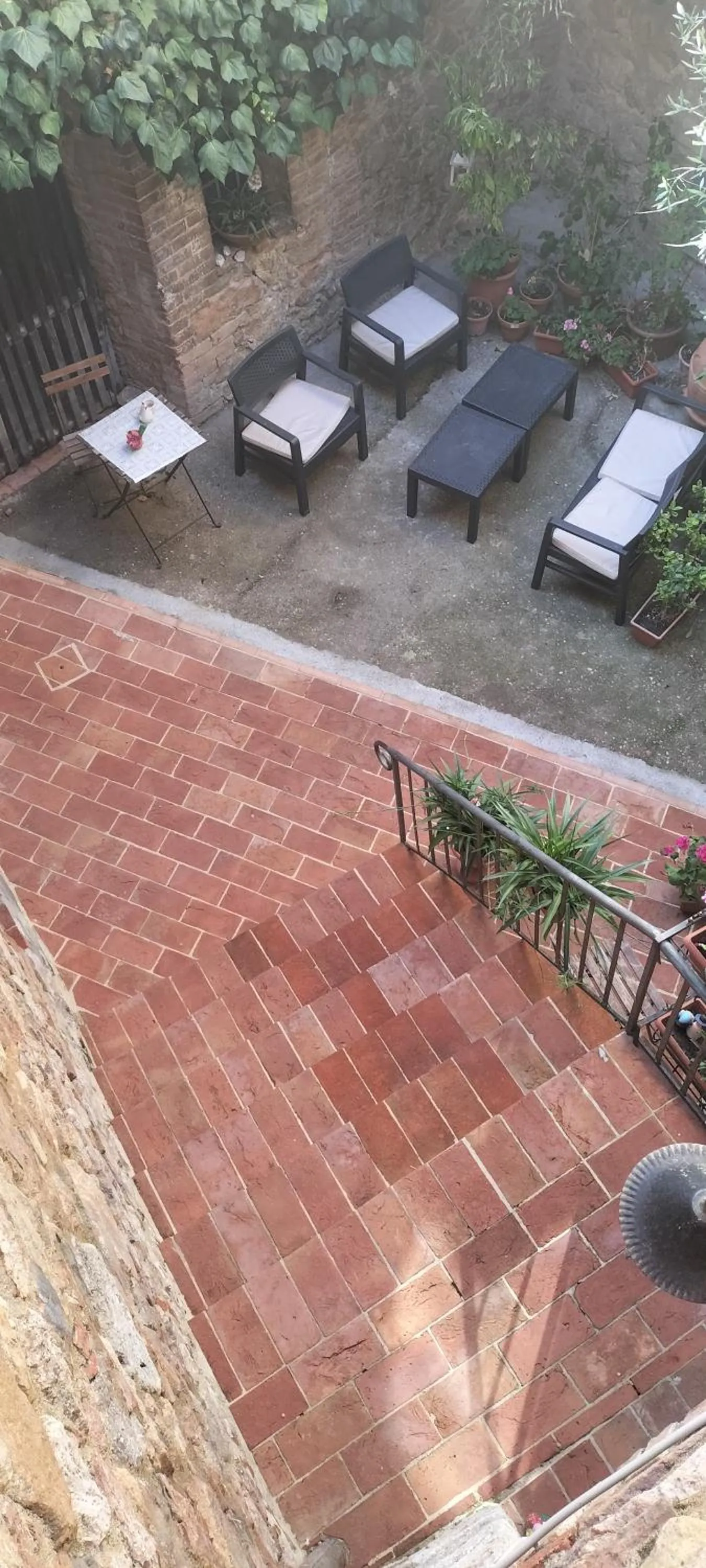 Inner courtyard view in Antico Borgo di Torri