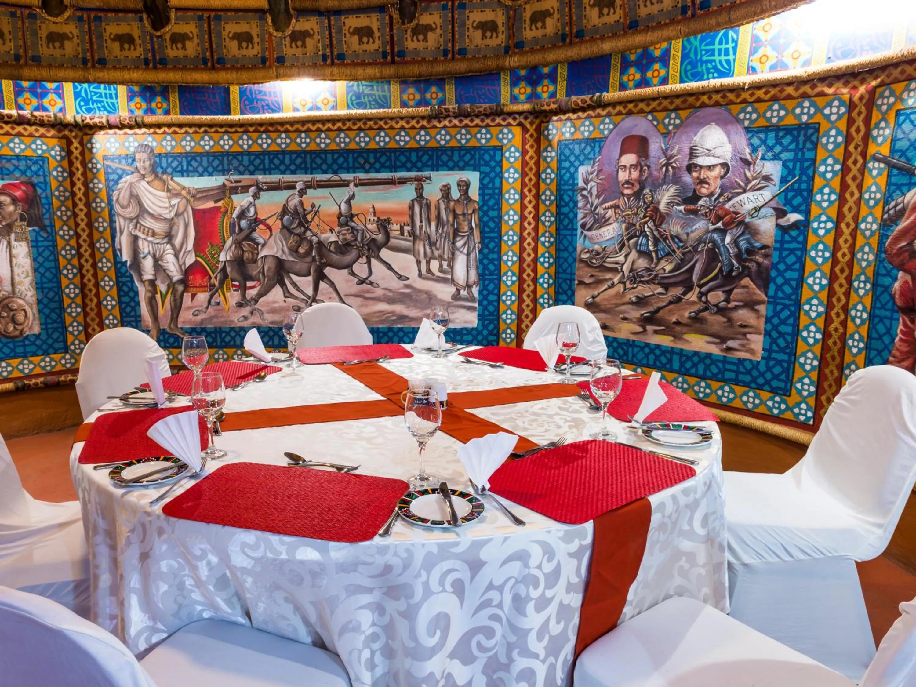 Banquet/Function facilities in aha Lesedi African Lodge & Cultural Village