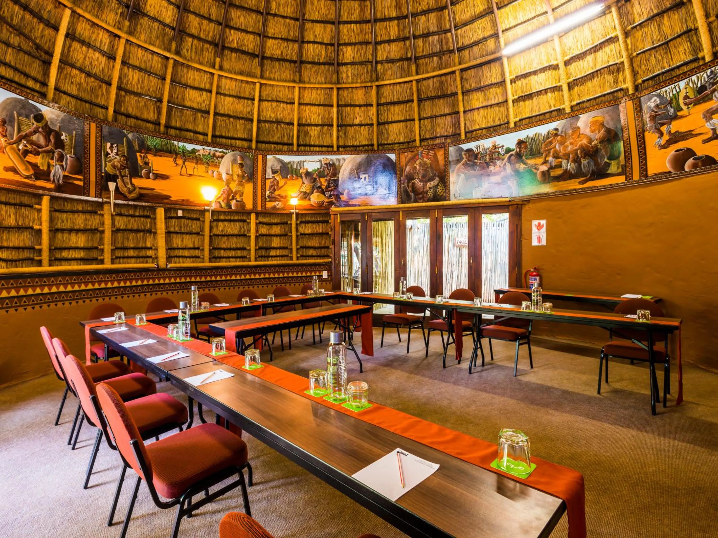 Meeting/conference room in aha Lesedi African Lodge & Cultural Village