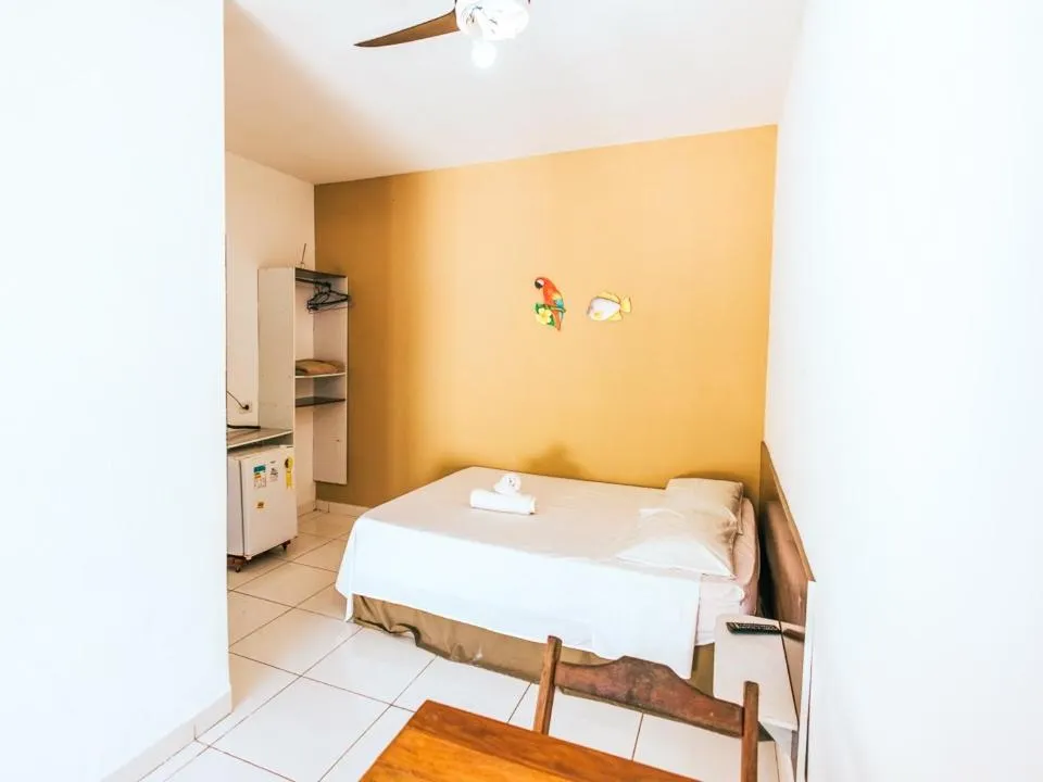 Bed in Pousada Sol Nascente