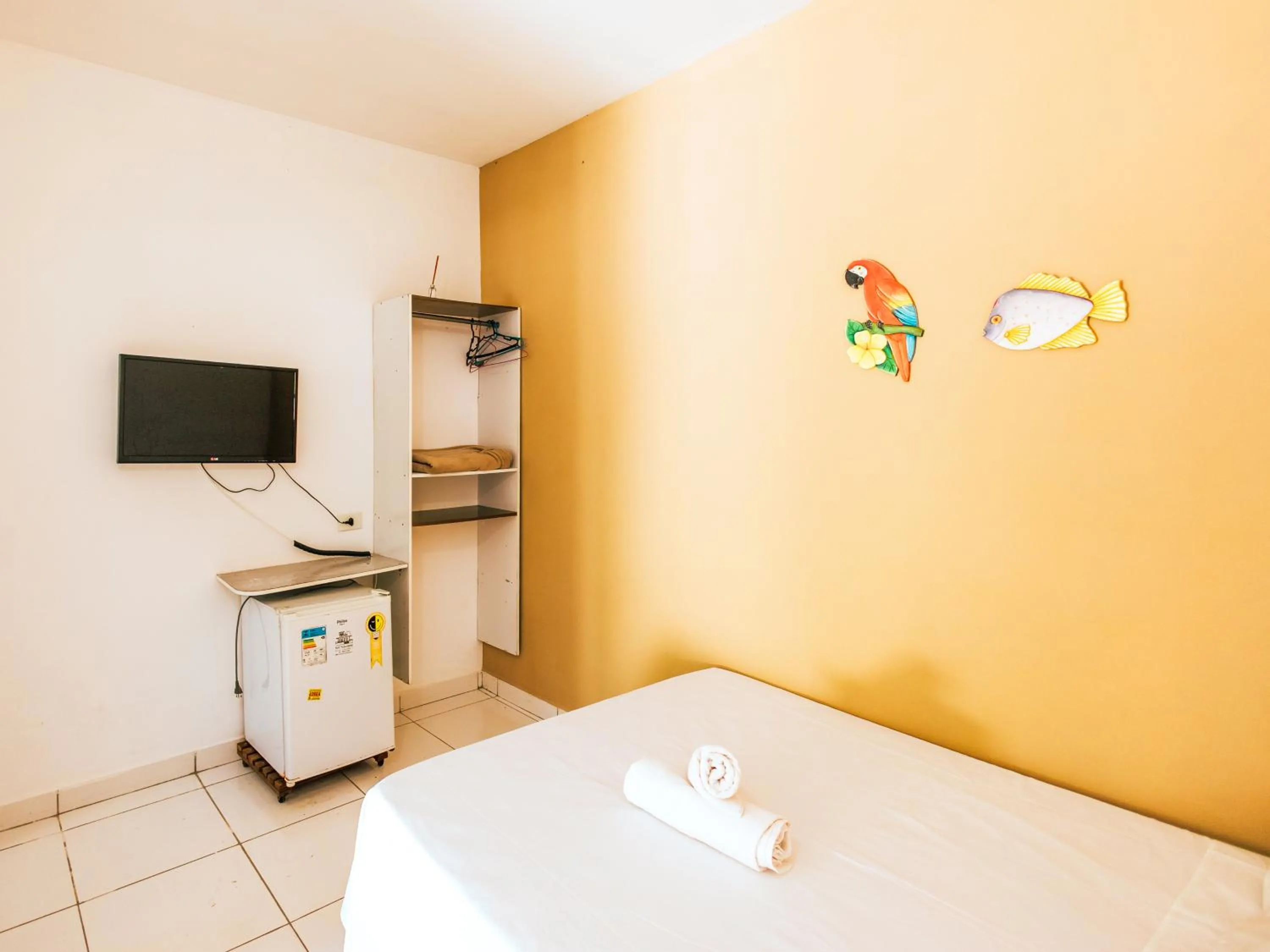 Bed in Pousada Sol Nascente