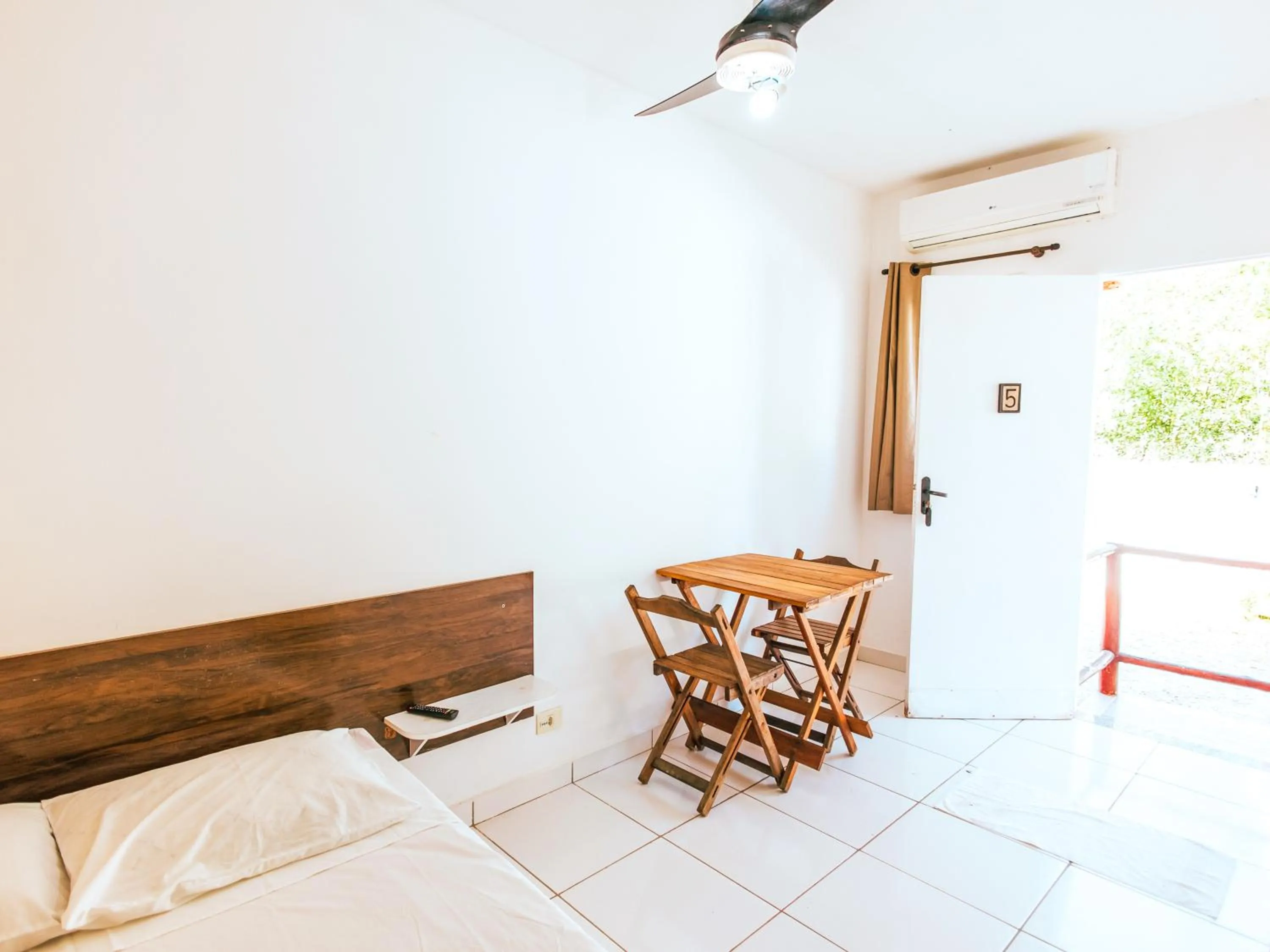 Bed in Pousada Sol Nascente