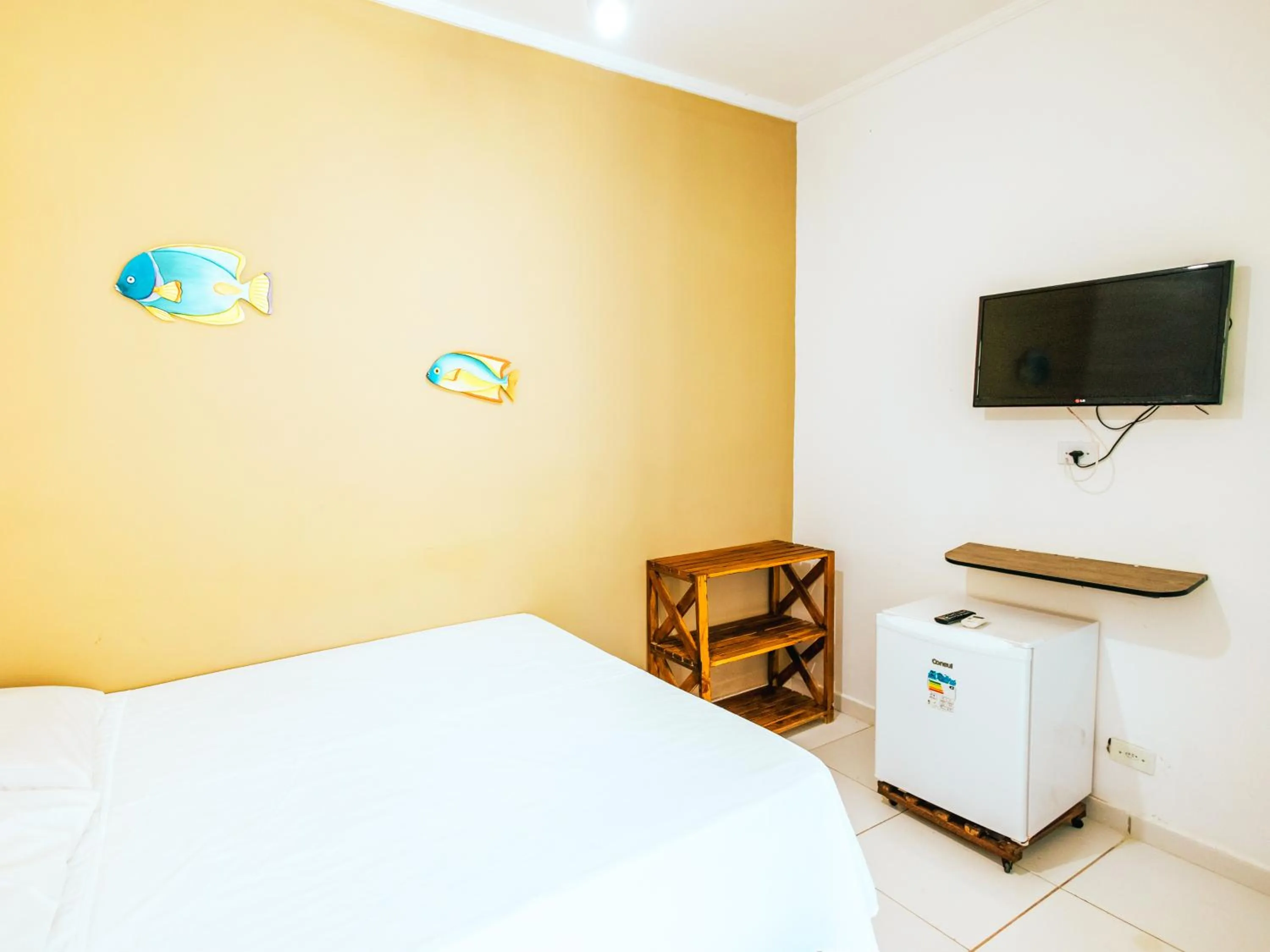 Bed in Pousada Sol Nascente