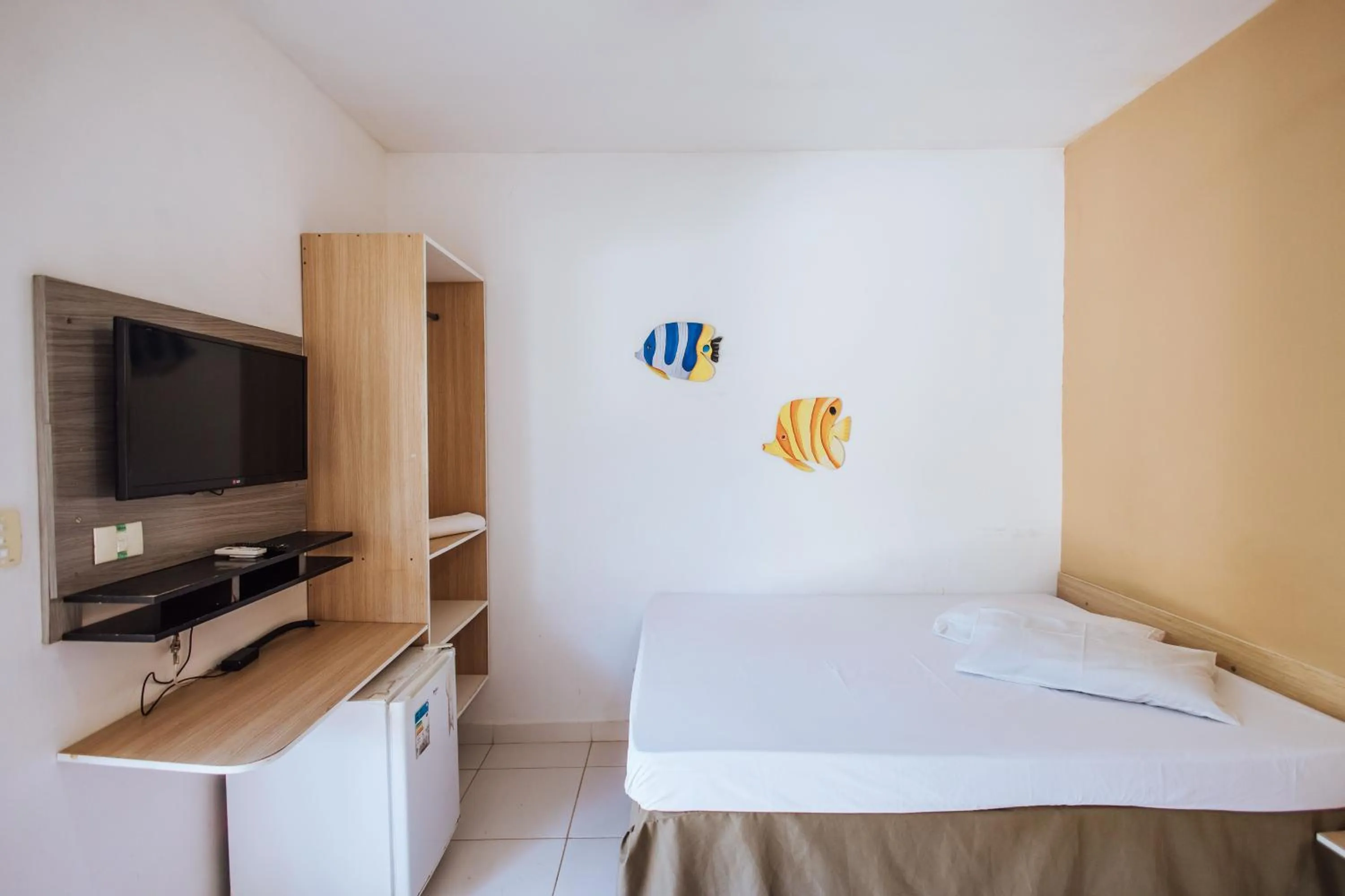 Bed in Pousada Sol Nascente