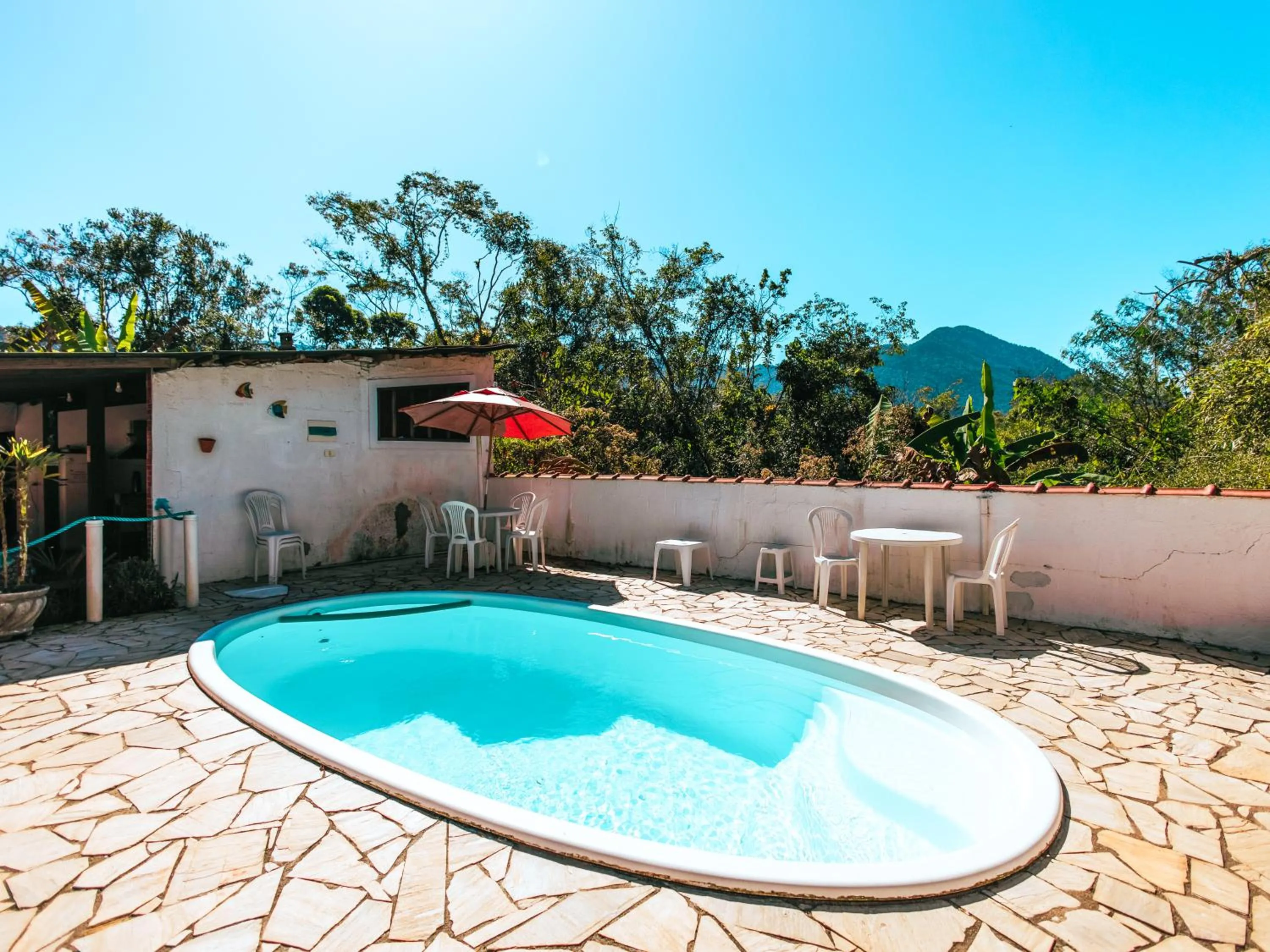 Mountain view in Pousada Sol Nascente