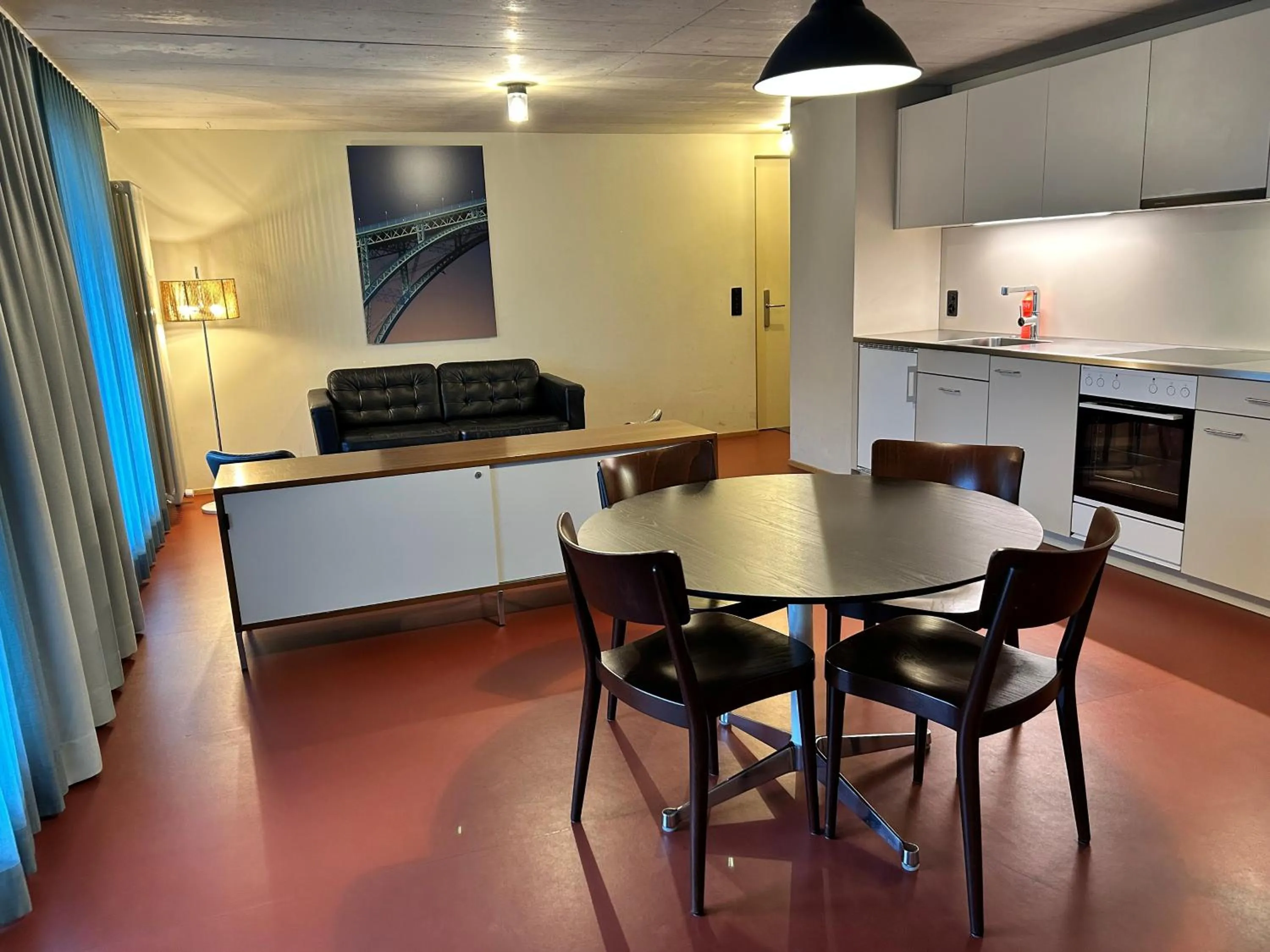 kitchen in Bern Youth Hostel