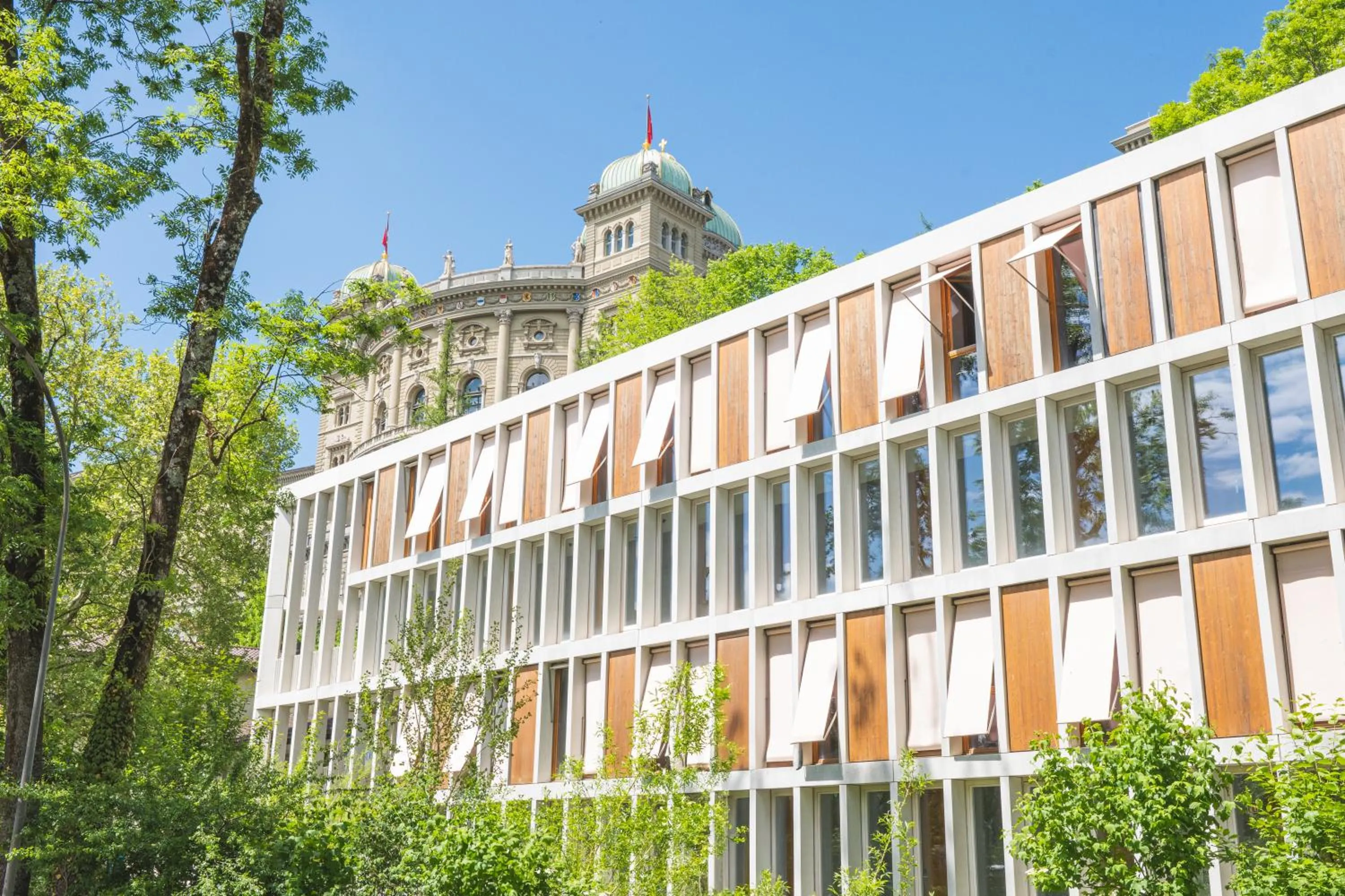 Property building in Bern Youth Hostel