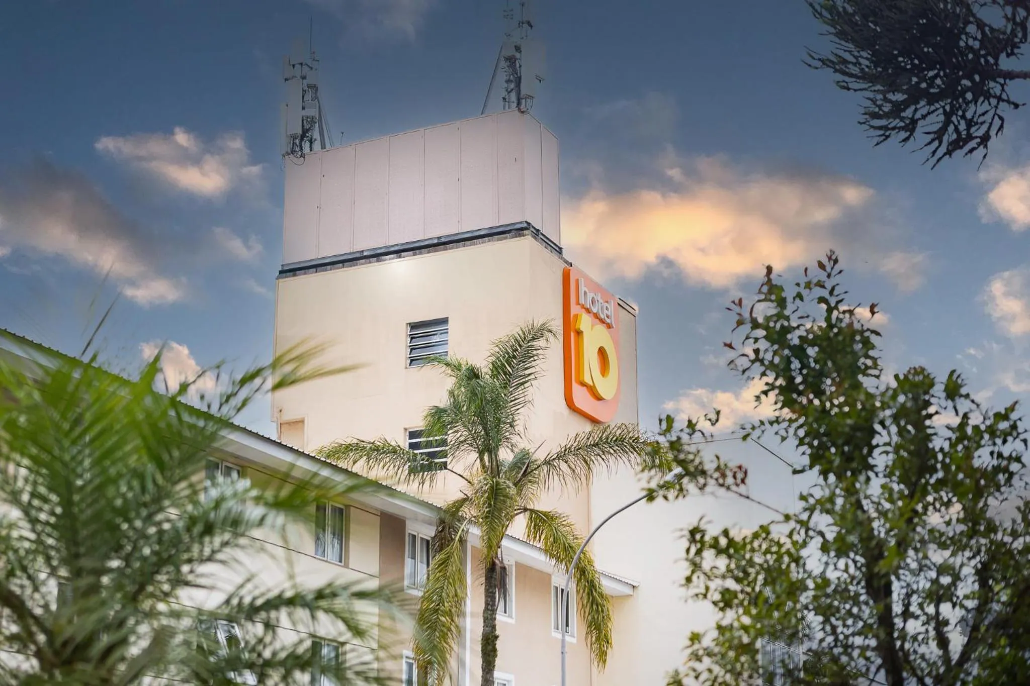 Property building in Hotel 10 Curitiba