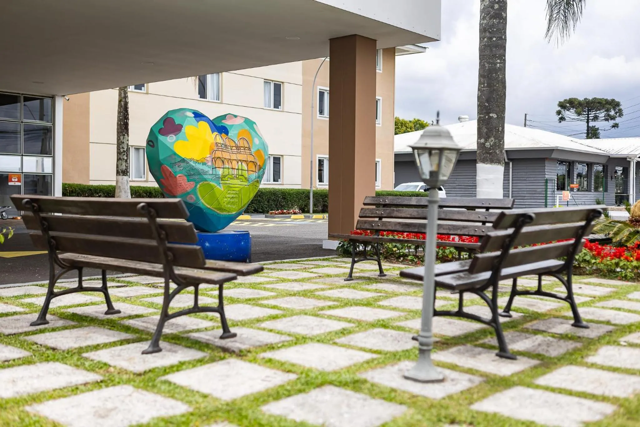 Garden in Hotel 10 Curitiba