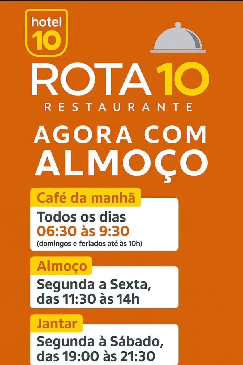Restaurant/places to eat in Hotel 10 Curitiba