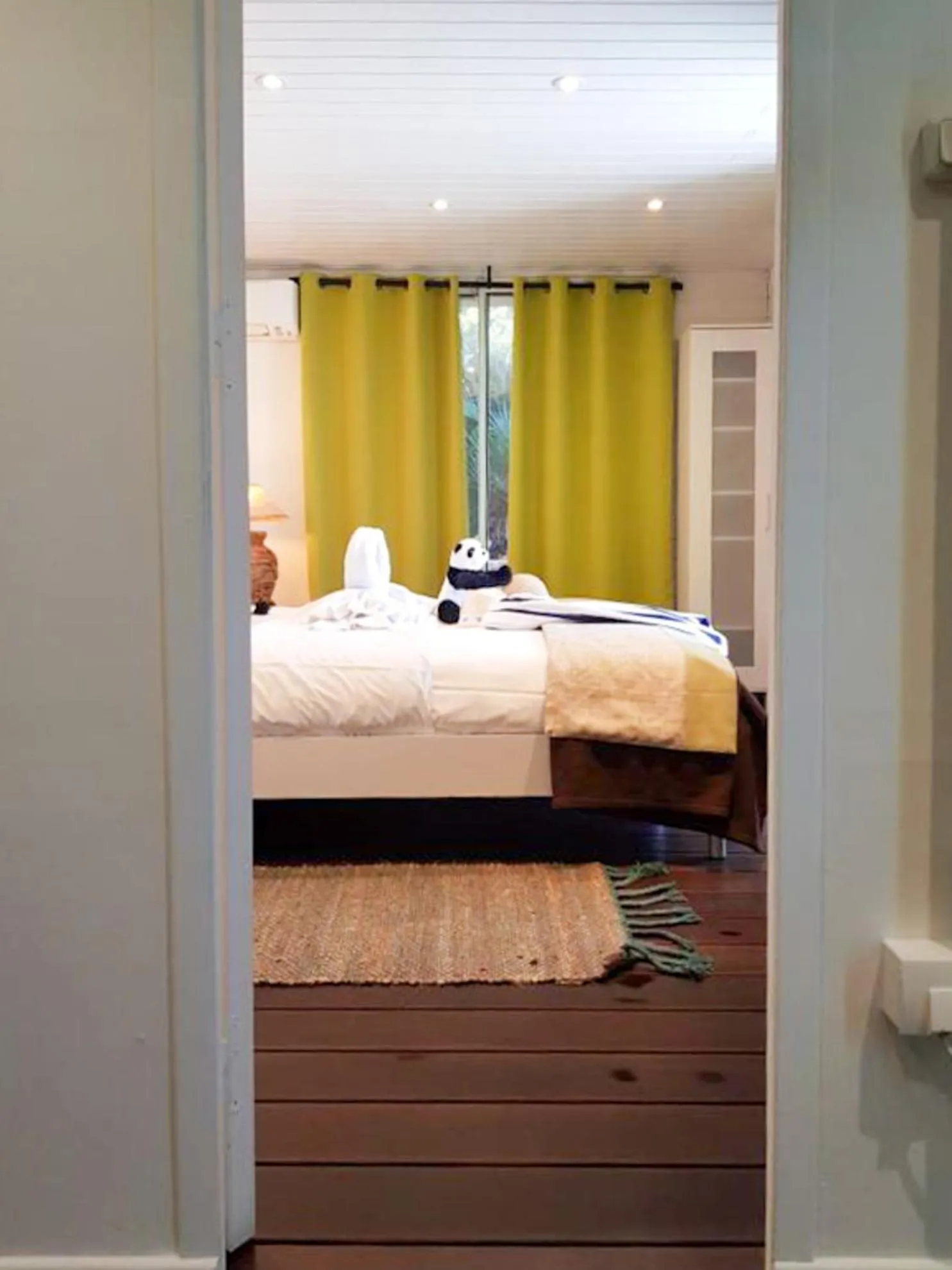 Bed in Hôtel Villa Maya - Golfe de Saint-Tropez