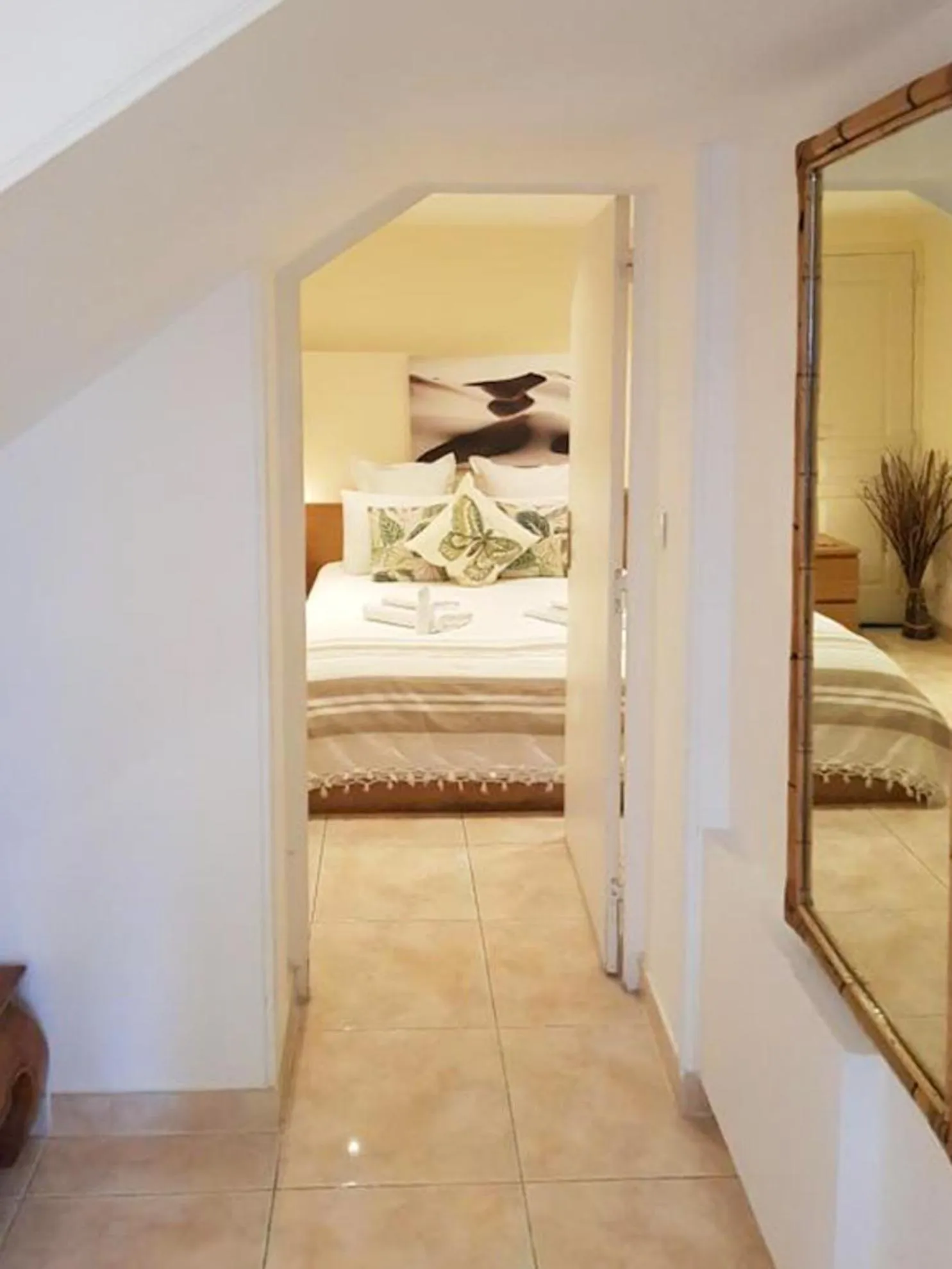 Bed in Hôtel Villa Maya - Golfe de Saint-Tropez