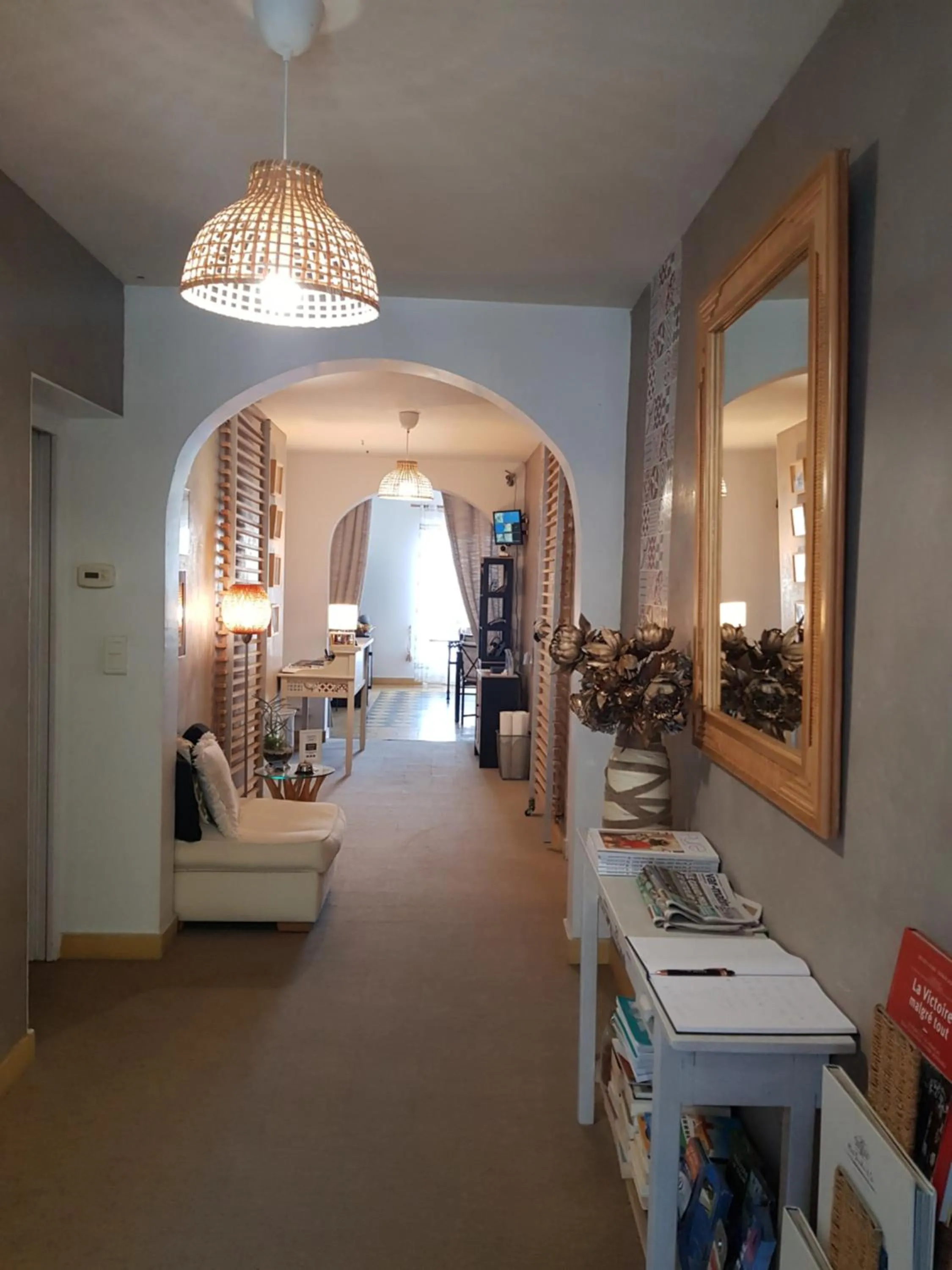 Living room in Hôtel Villa Maya - Golfe de Saint-Tropez