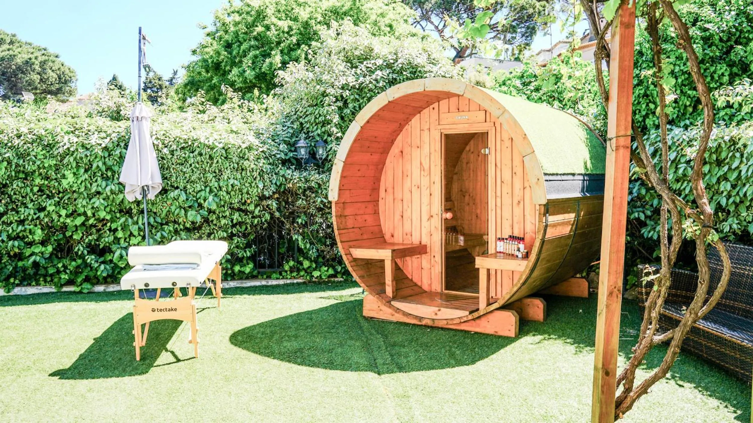 Sauna in Hôtel Villa Maya - Golfe de Saint-Tropez