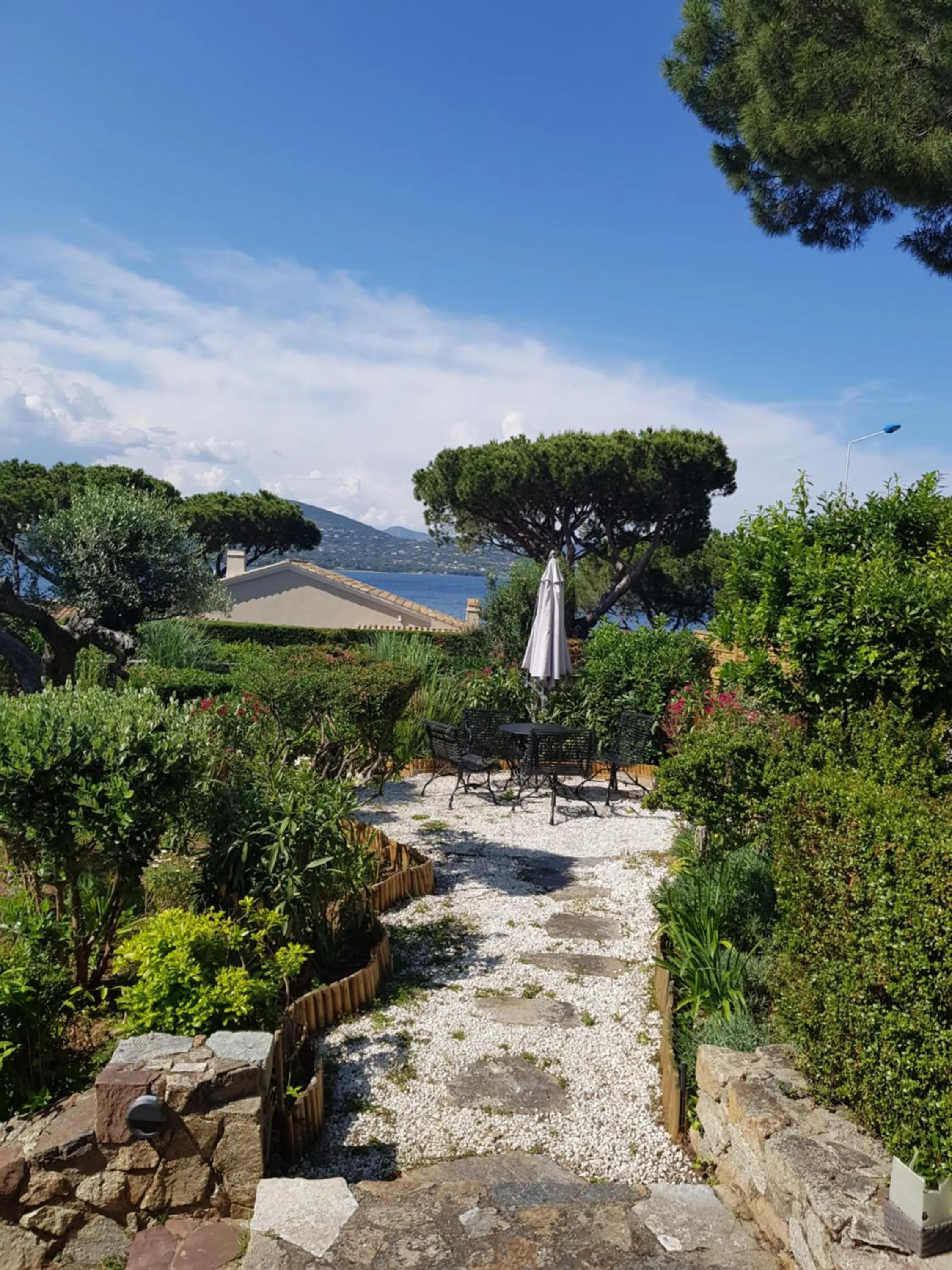 Garden view in Hôtel Villa Maya - Golfe de Saint-Tropez