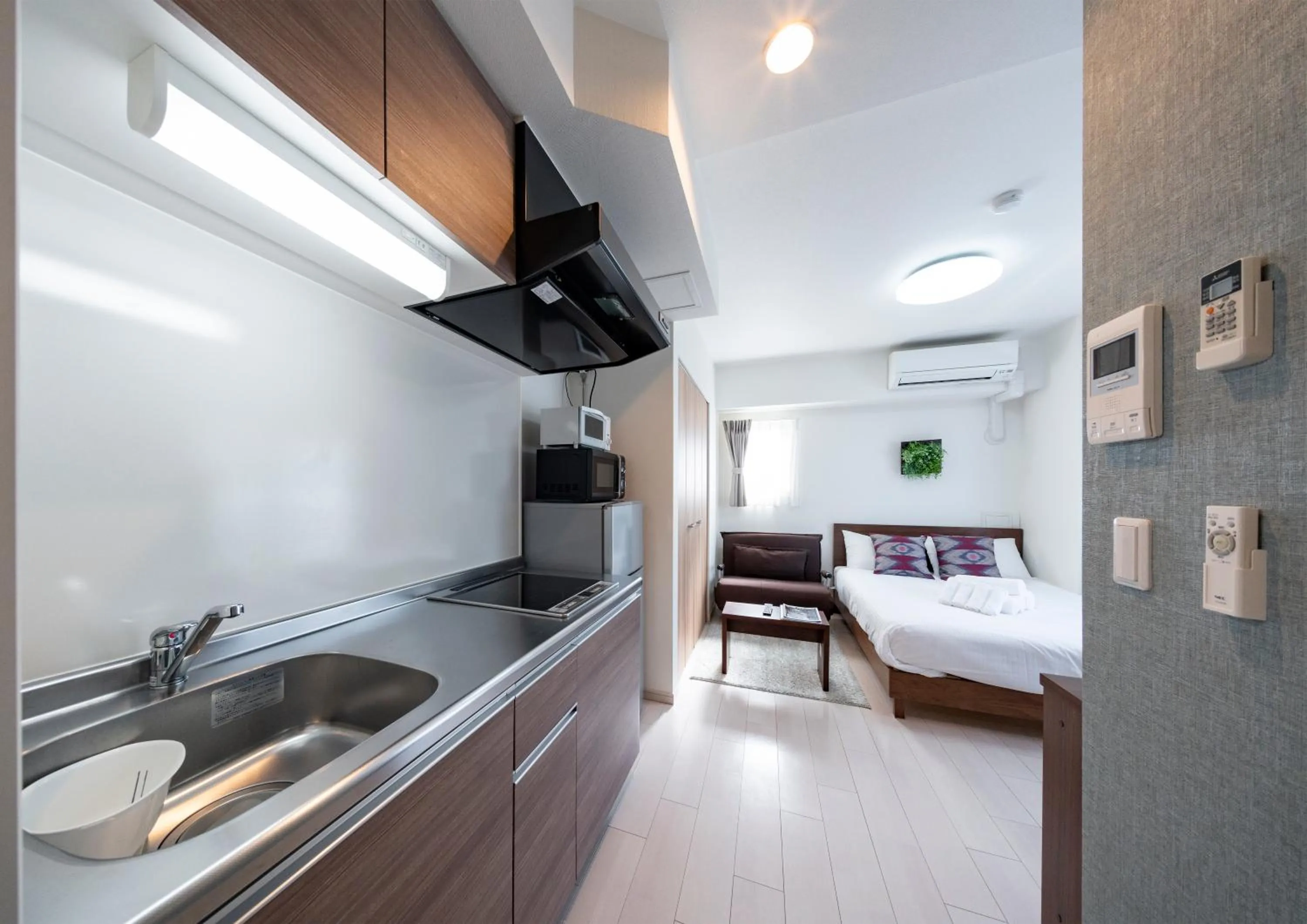 Bed in Meet Me Umeda Nishi