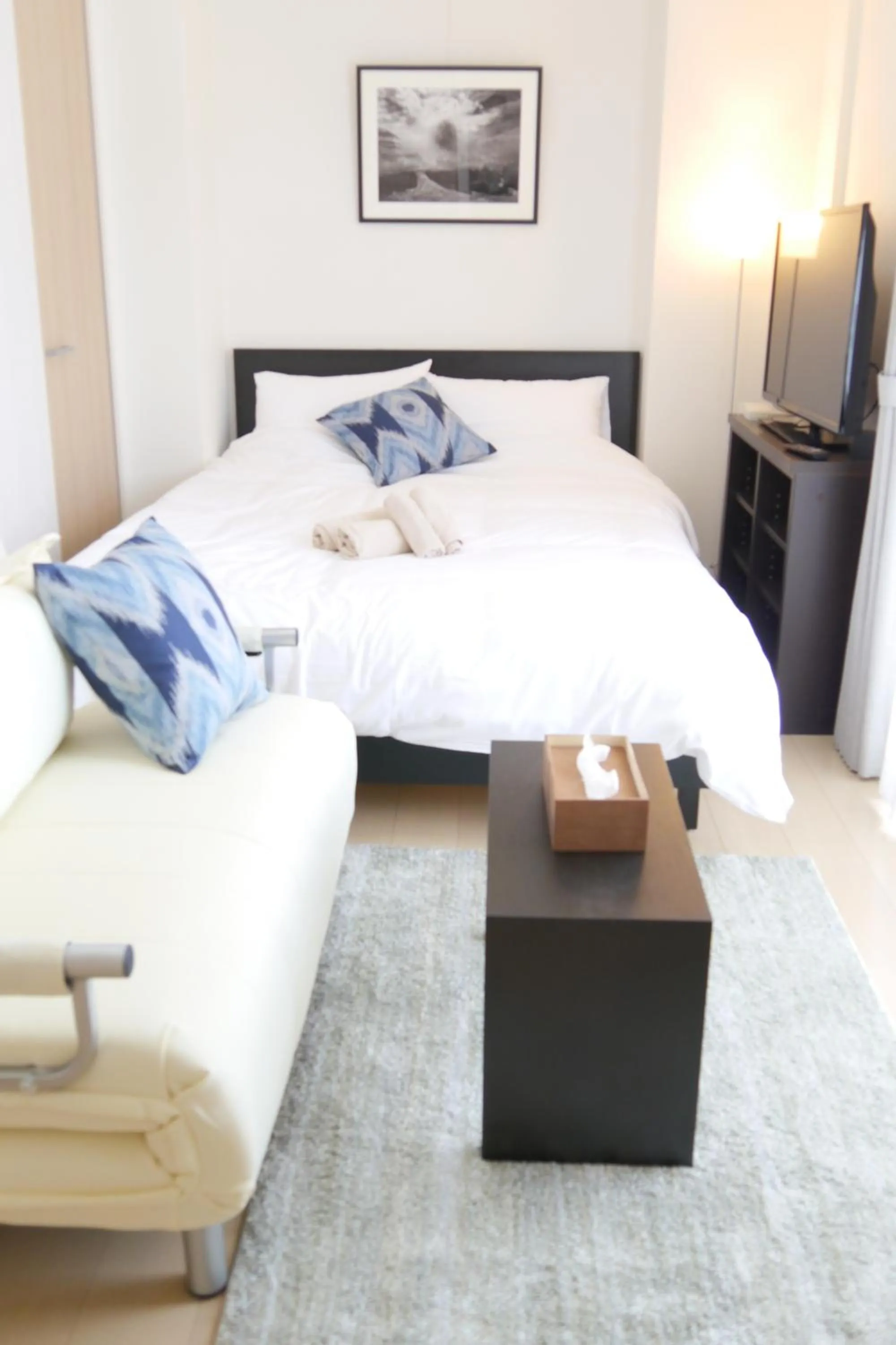 Bed in Meet Me Umeda Nishi