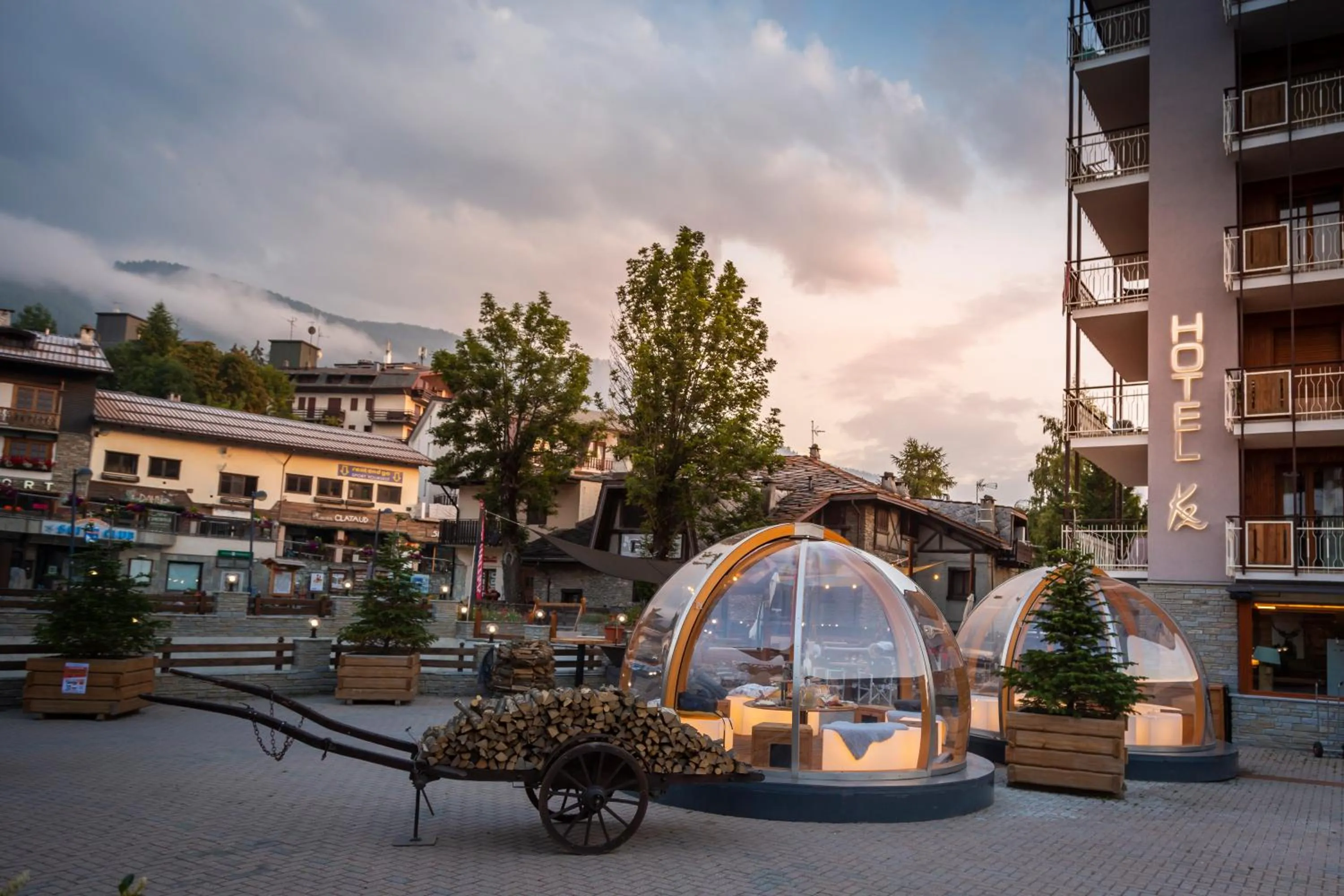 Property building in Hotel K2