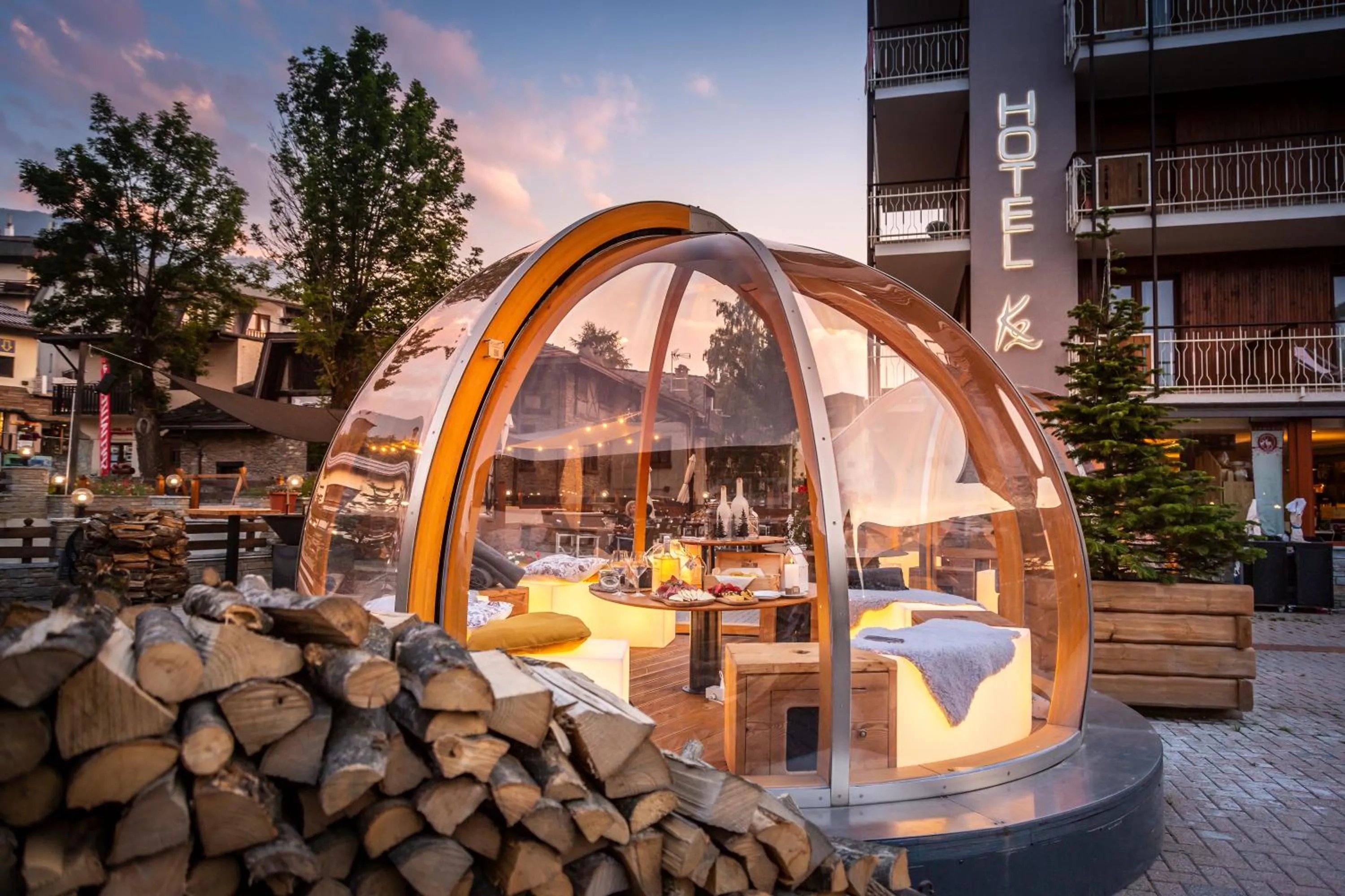 Property building in Hotel K2