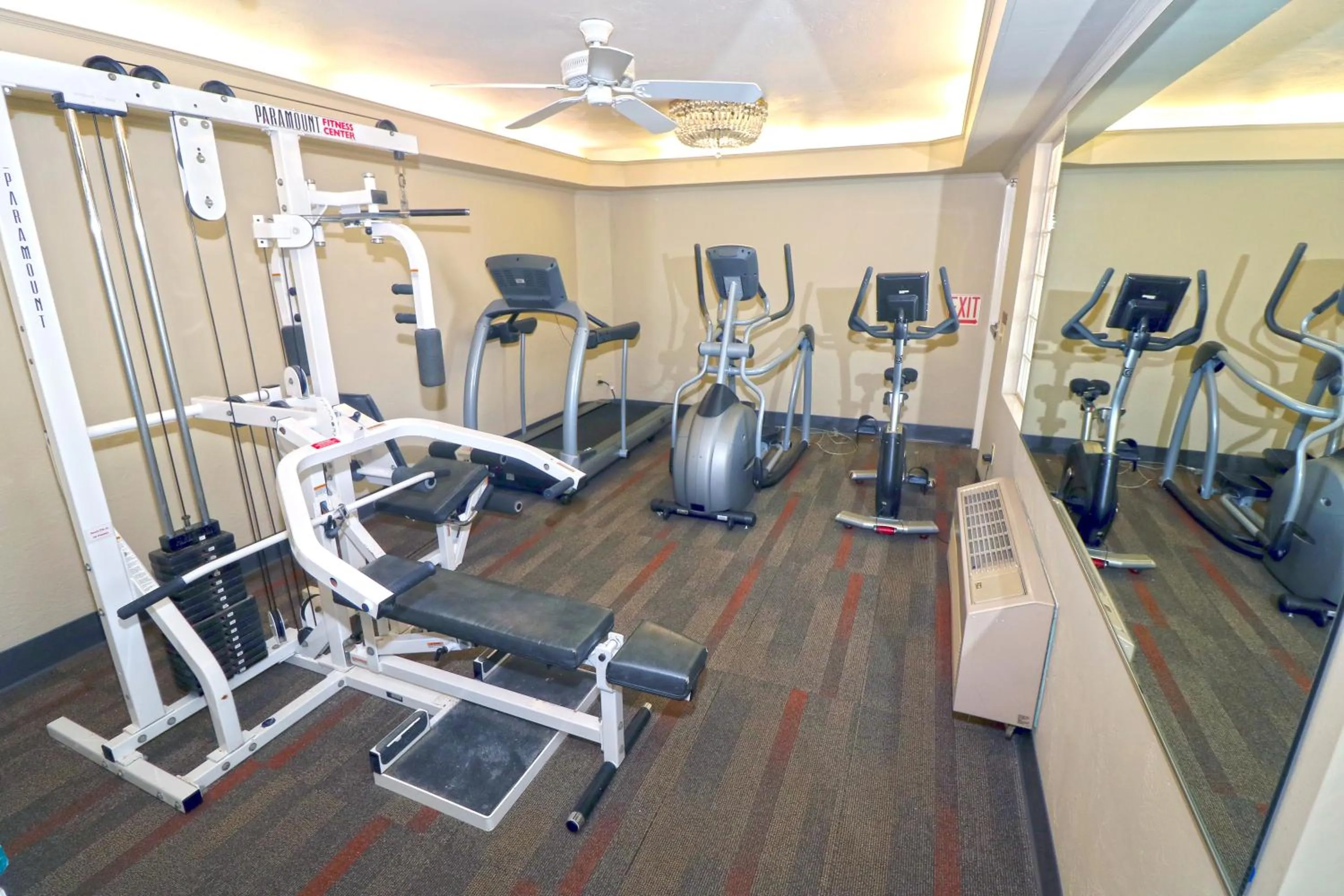 Fitness centre/facilities in Masterpiece Hotel