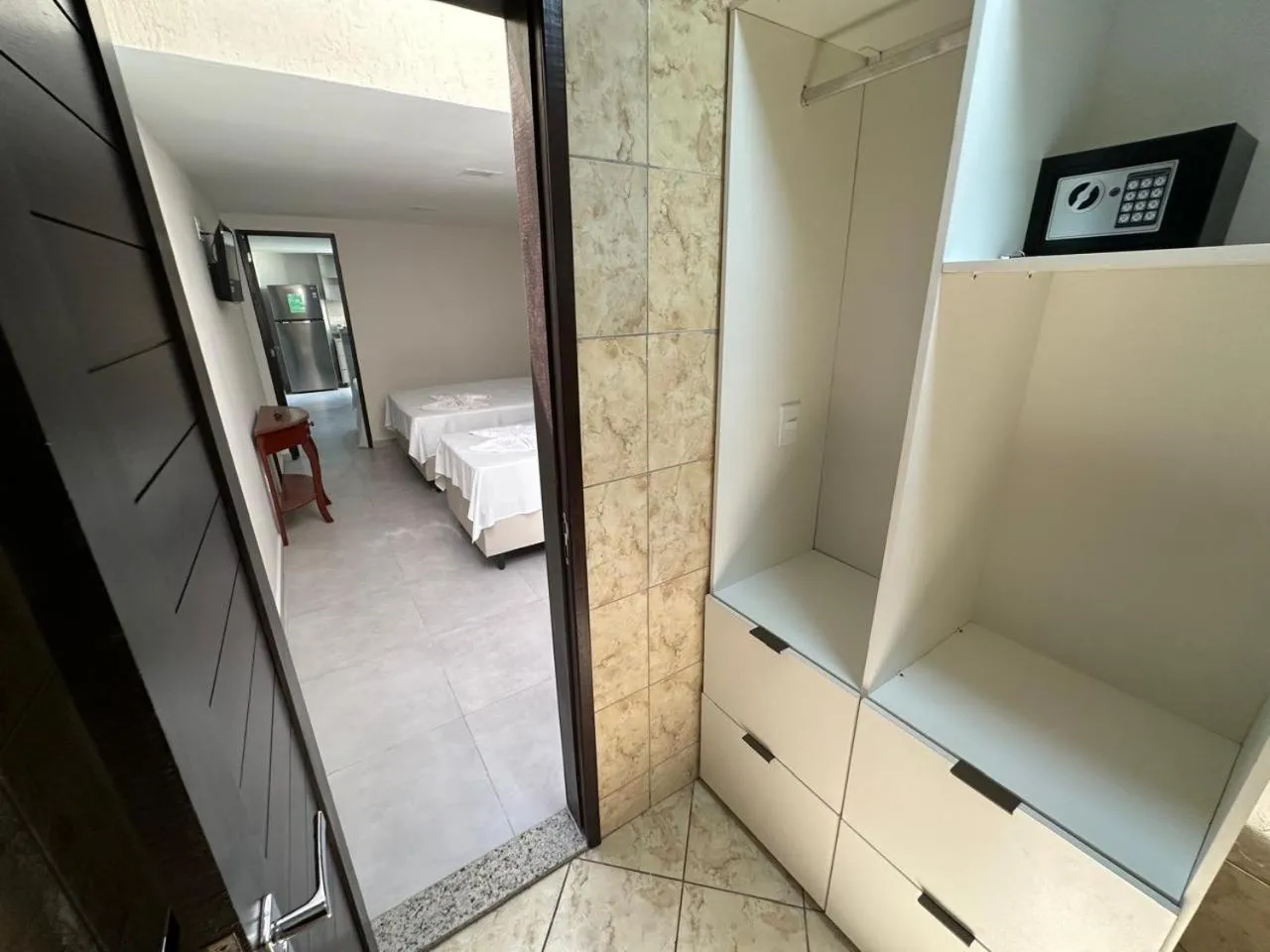 Photo of the whole room, Bed in Pousada Beija Flor