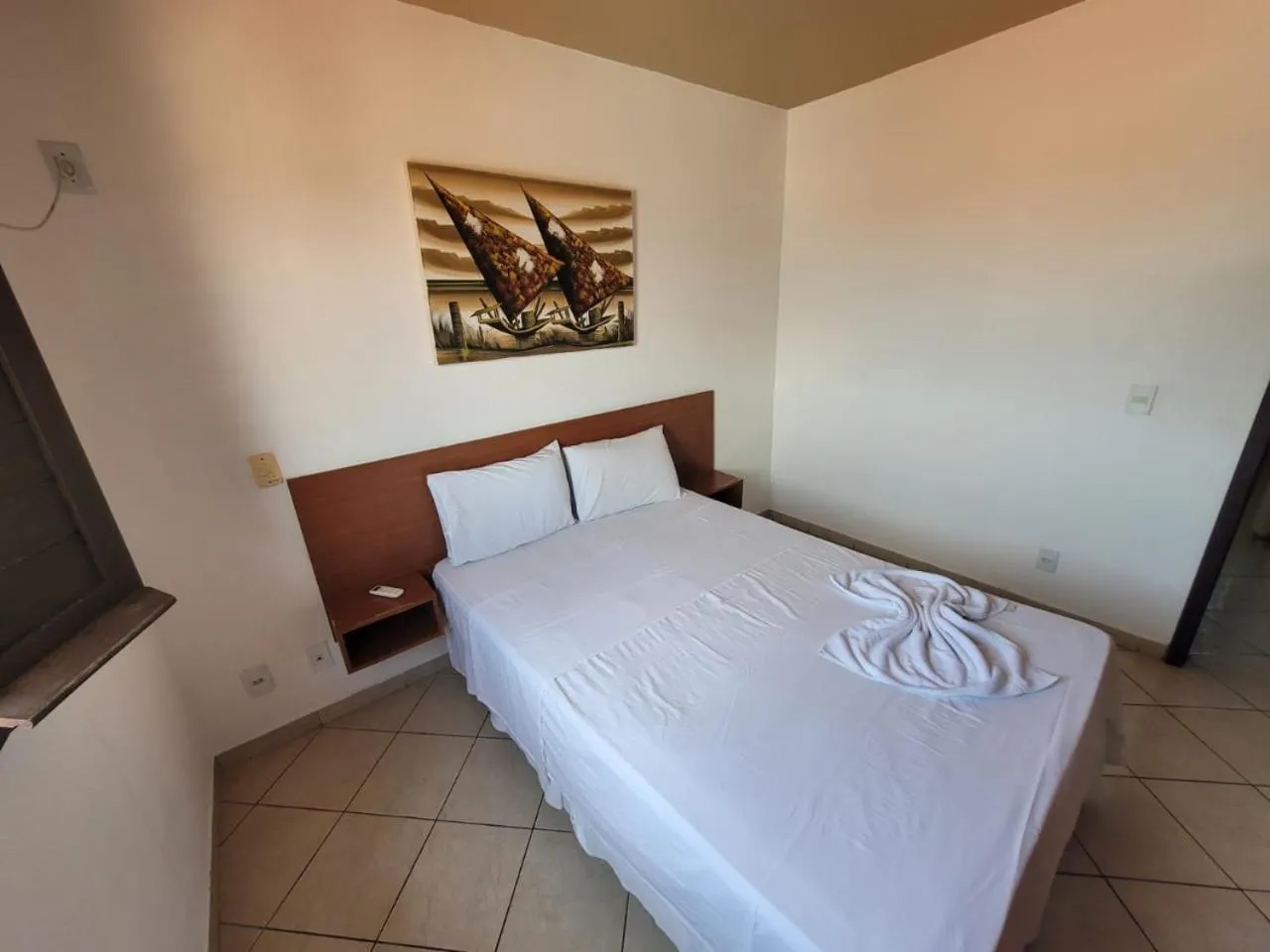 Bedroom, Bed in Pousada Beija Flor