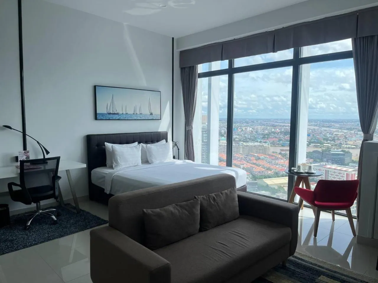 Bedroom, Bed in The Bridge Club