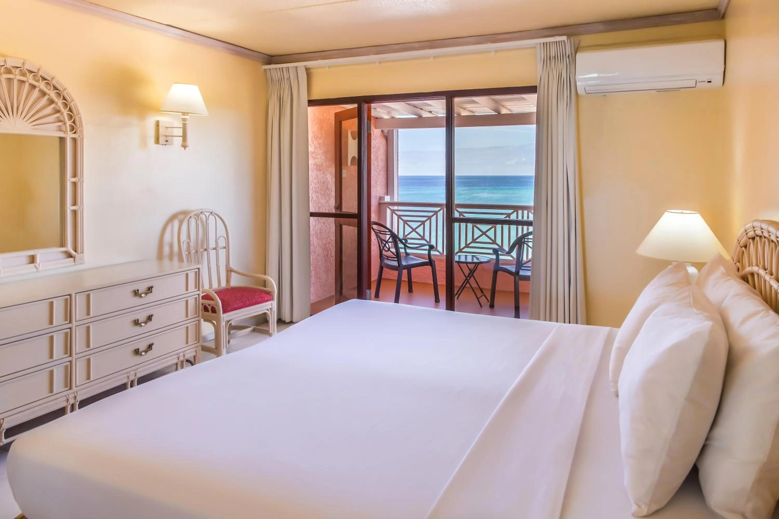 Bedroom, Bed in Barbados Beach Club Resort - All Inclusive