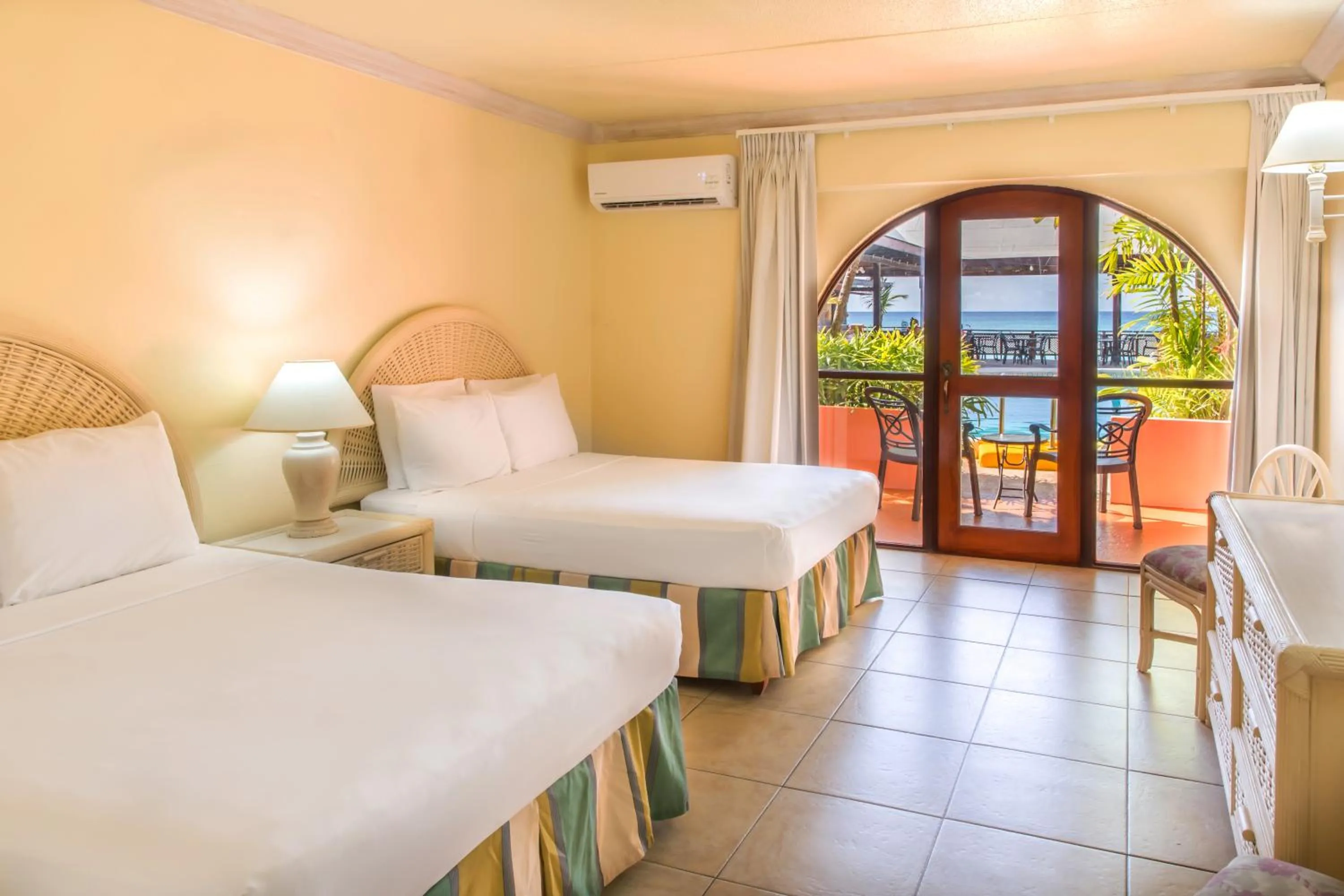 Bedroom, Bed in Barbados Beach Club Resort - All Inclusive