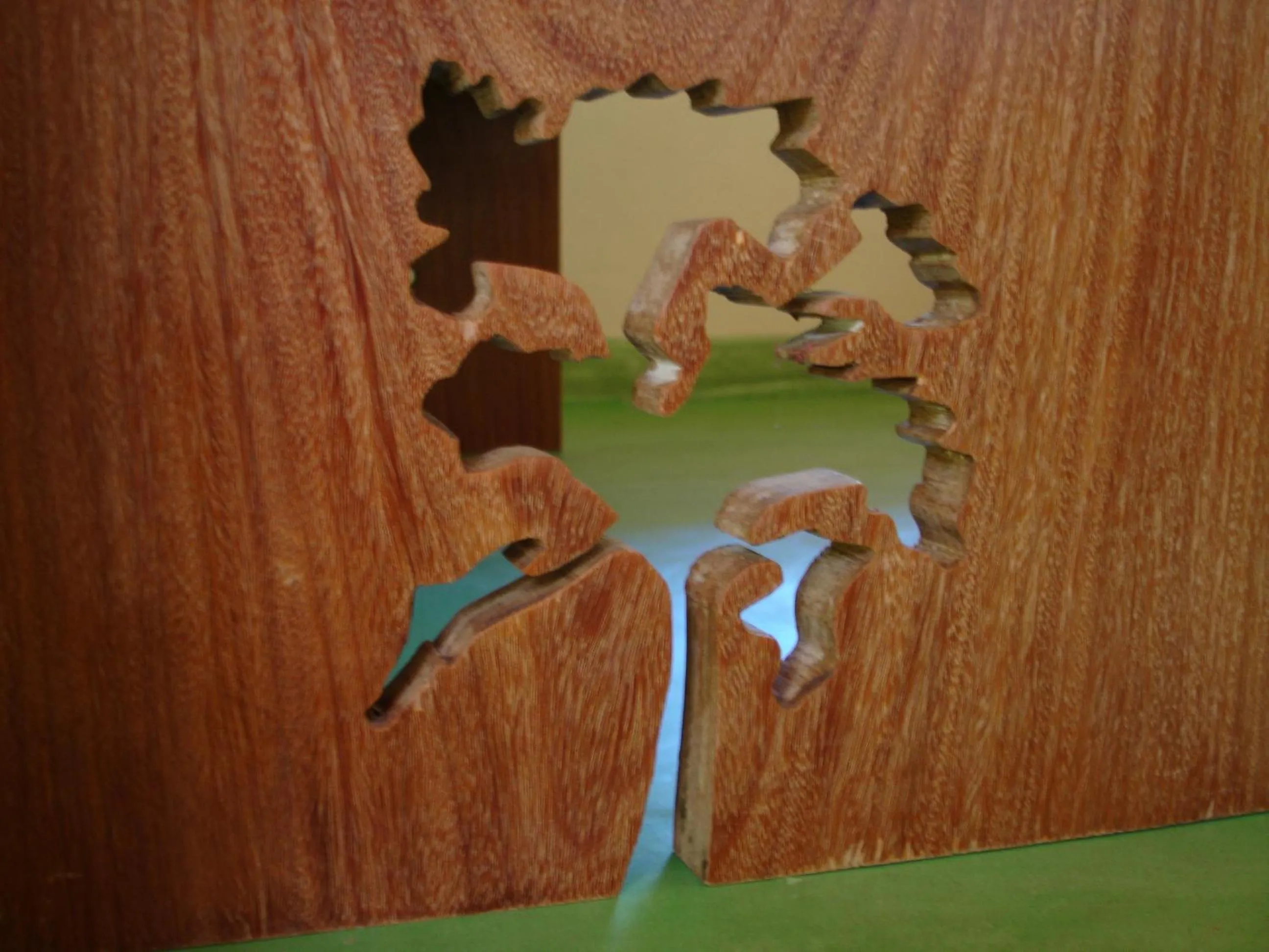 Decorative detail in Mata N'ativa Pousada