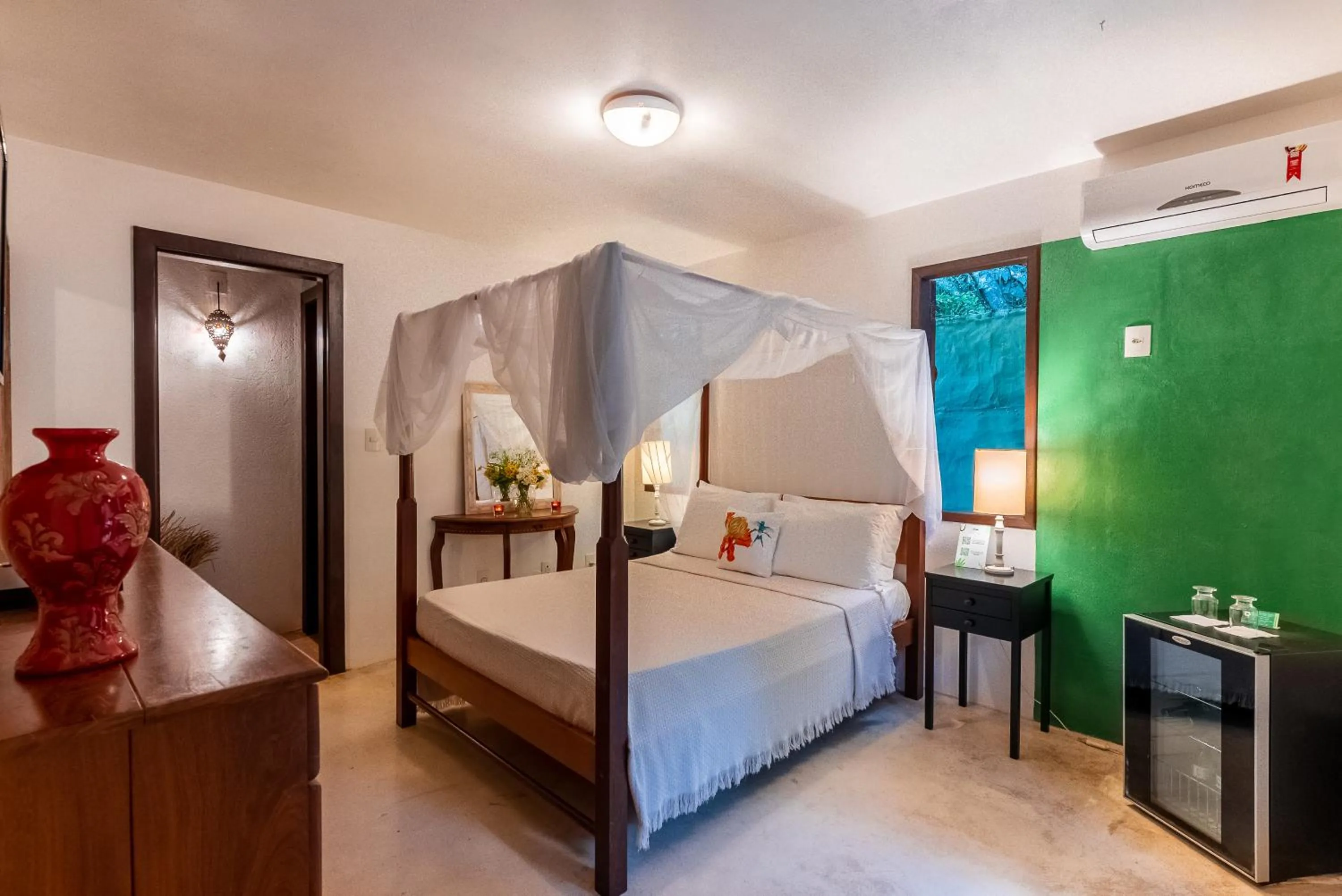 Bed in Mata N'ativa Pousada