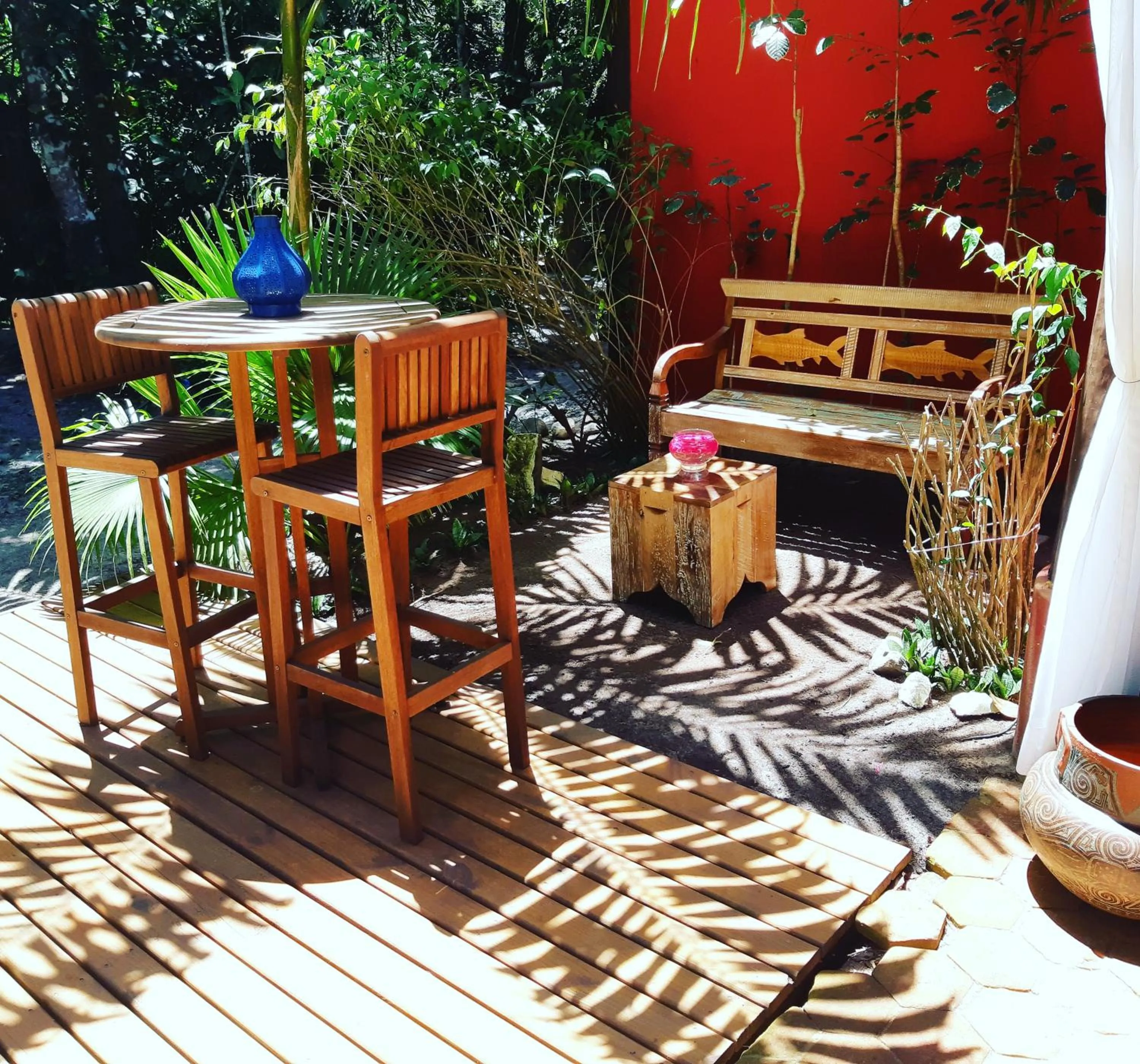 Patio in Mata N'ativa Pousada