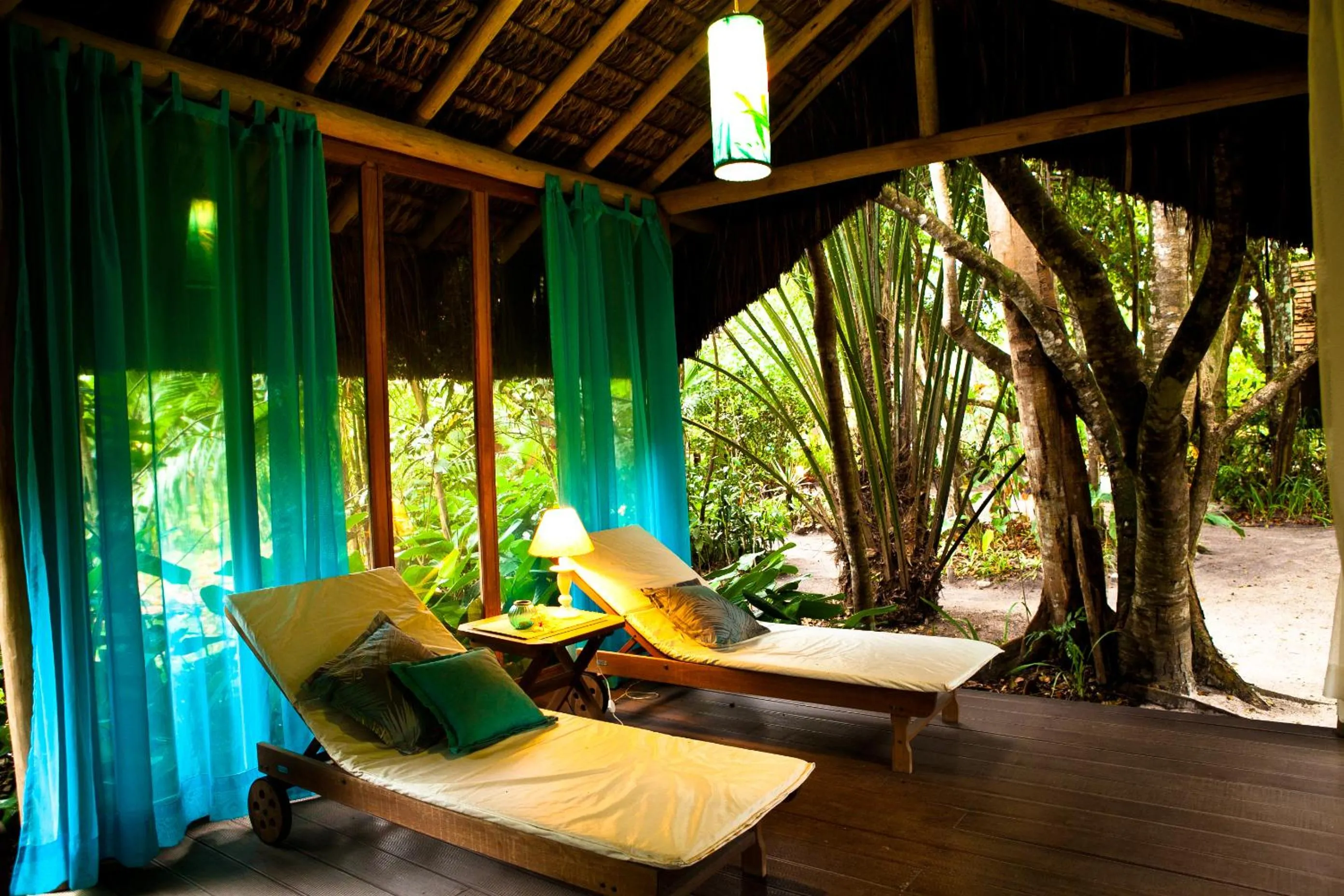 Communal lounge/ TV room in Mata N'ativa Pousada