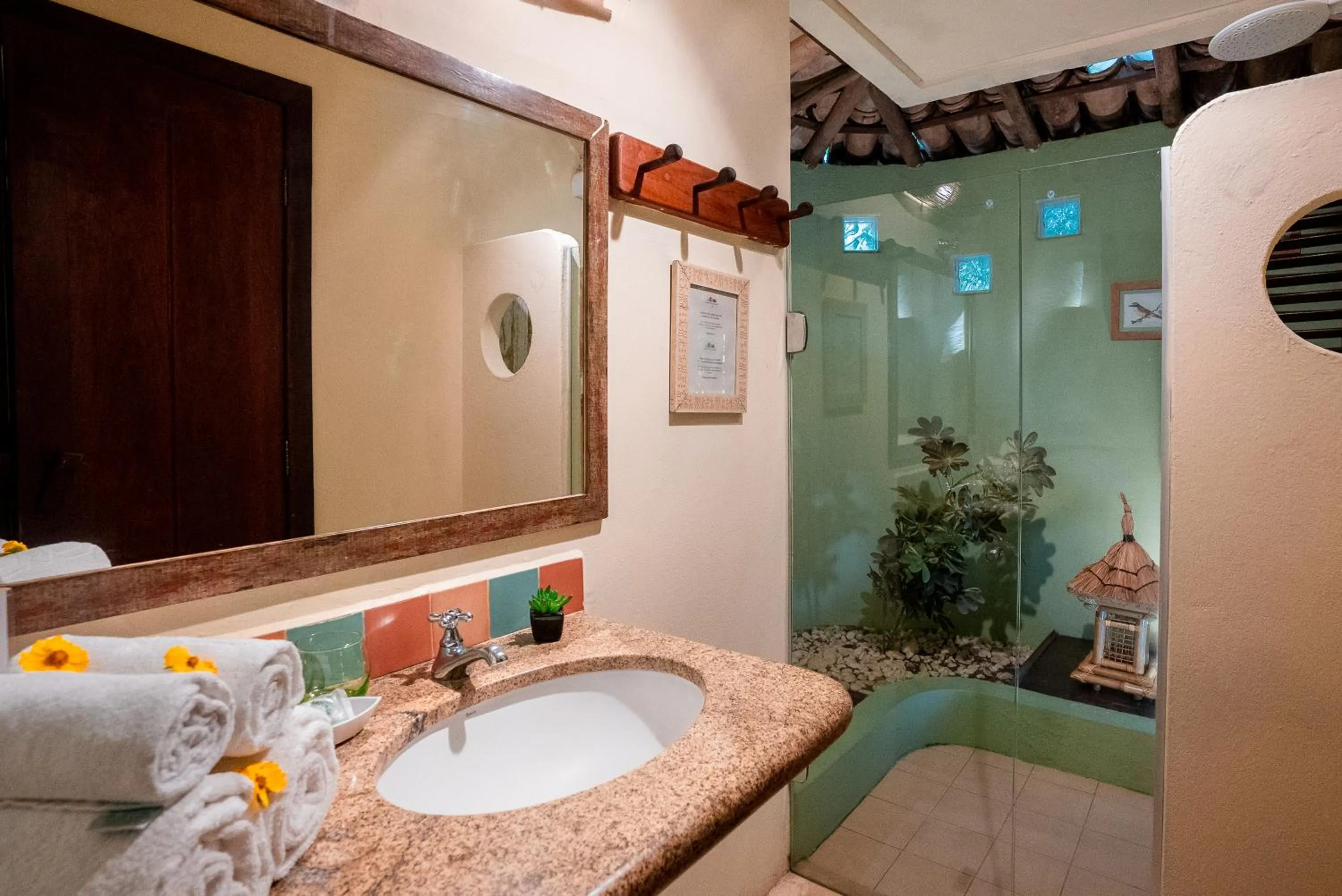 Bathroom in Mata N'ativa Pousada