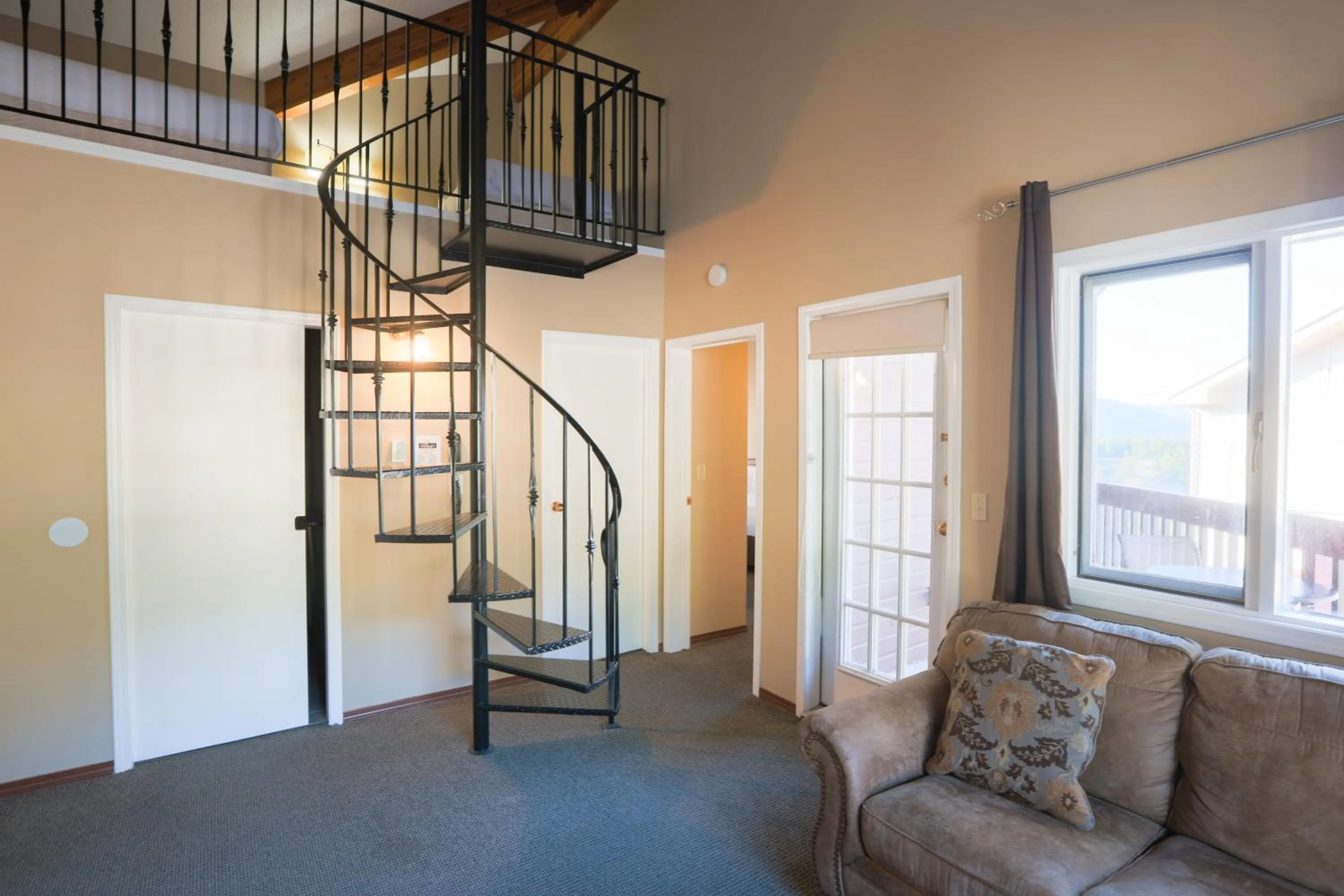 Living room in Radium Chalet