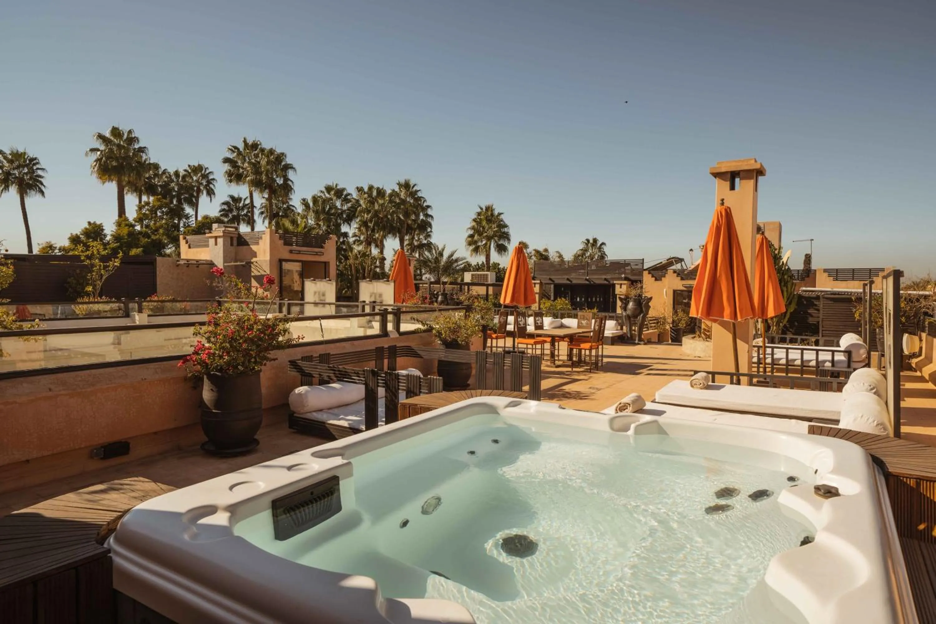 Hot Tub in Villa Makassar