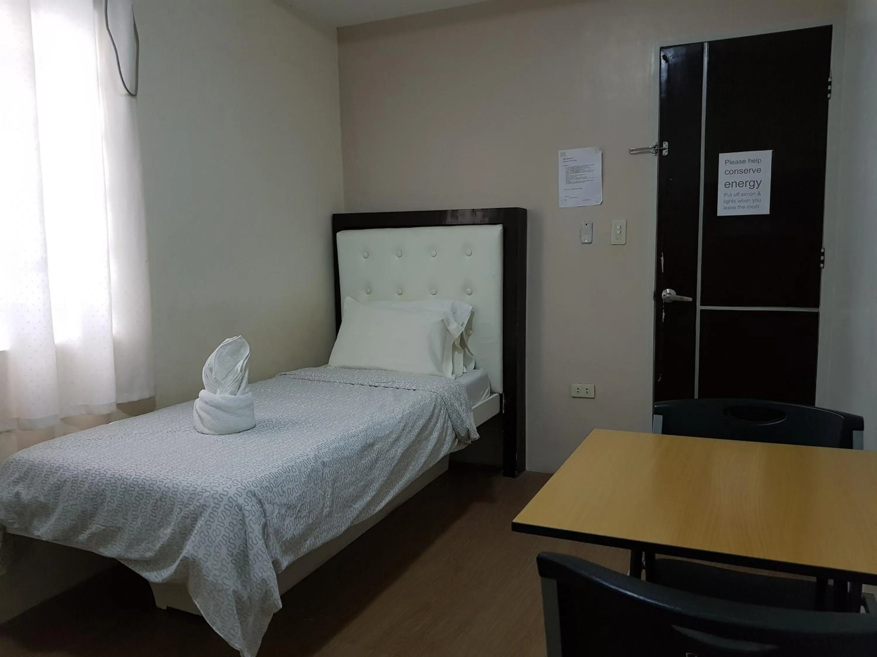 Bed in Hotel Giorgio