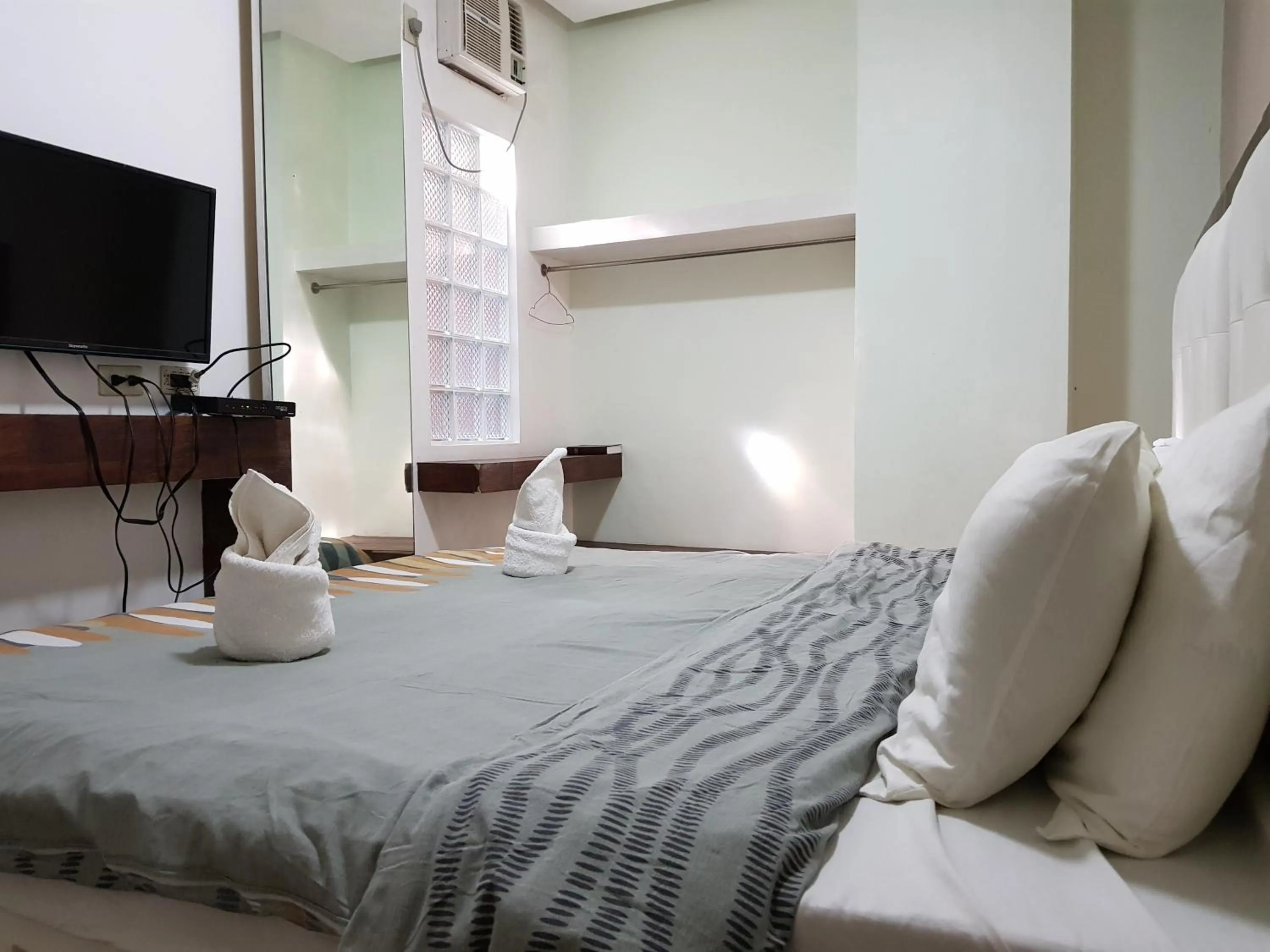 Bed in Hotel Giorgio