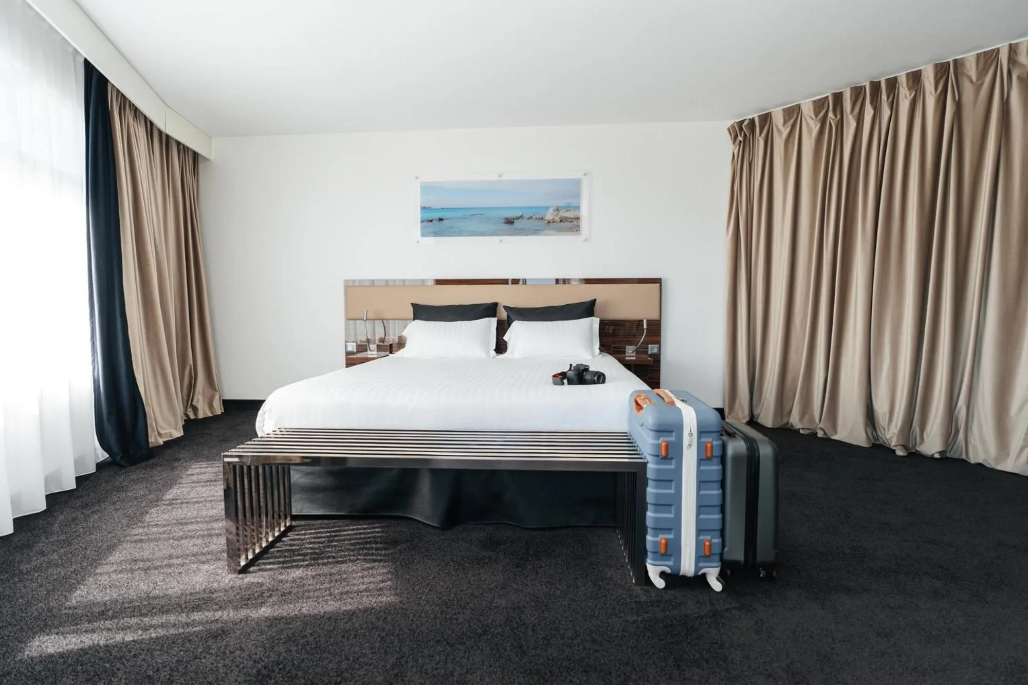 Bed in Westotel Le Pouliguen