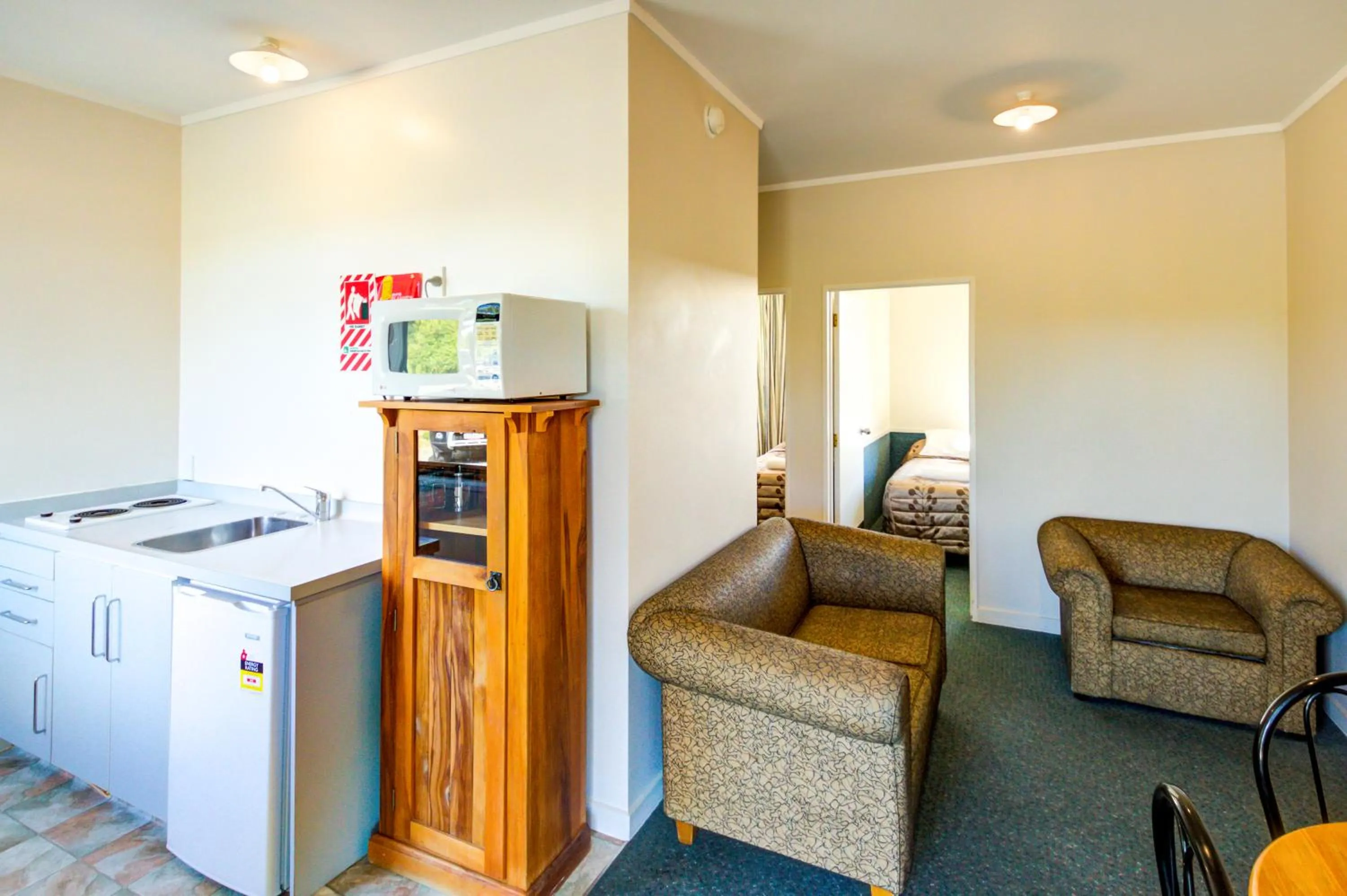 Bed in Te Anau Lakeview Holiday Park & Motels