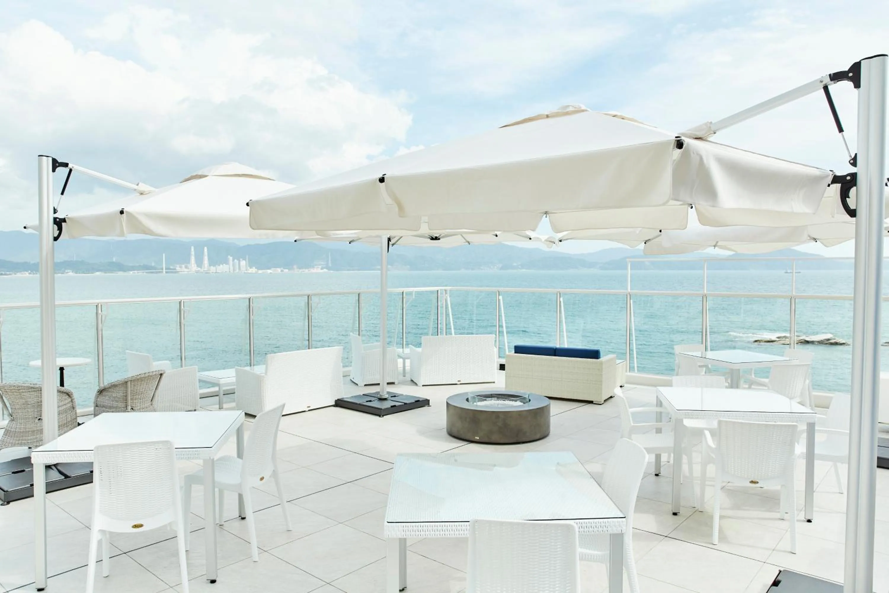 Balcony/Terrace in Wakanoura Nature Resort Epicharis