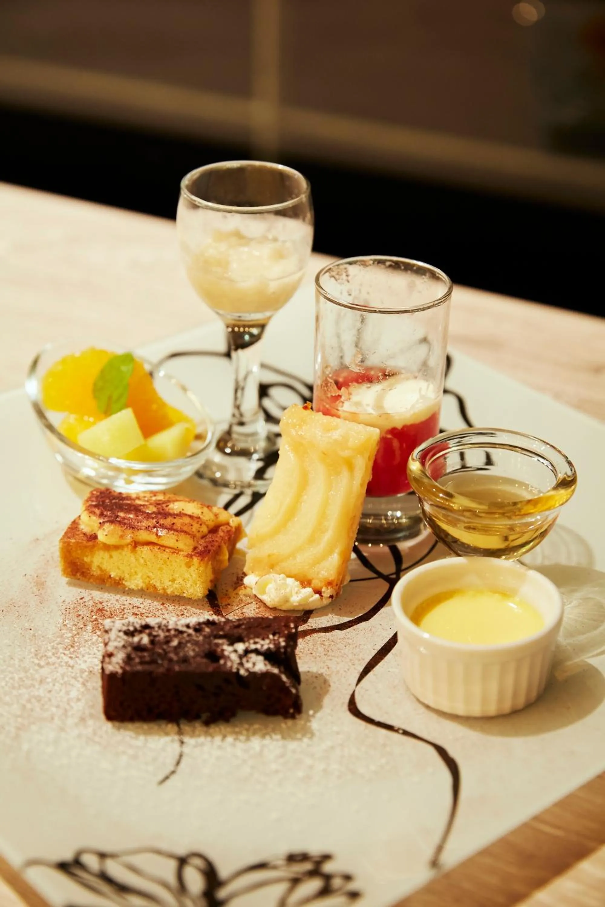 Food close-up in Wakanoura Nature Resort Epicharis