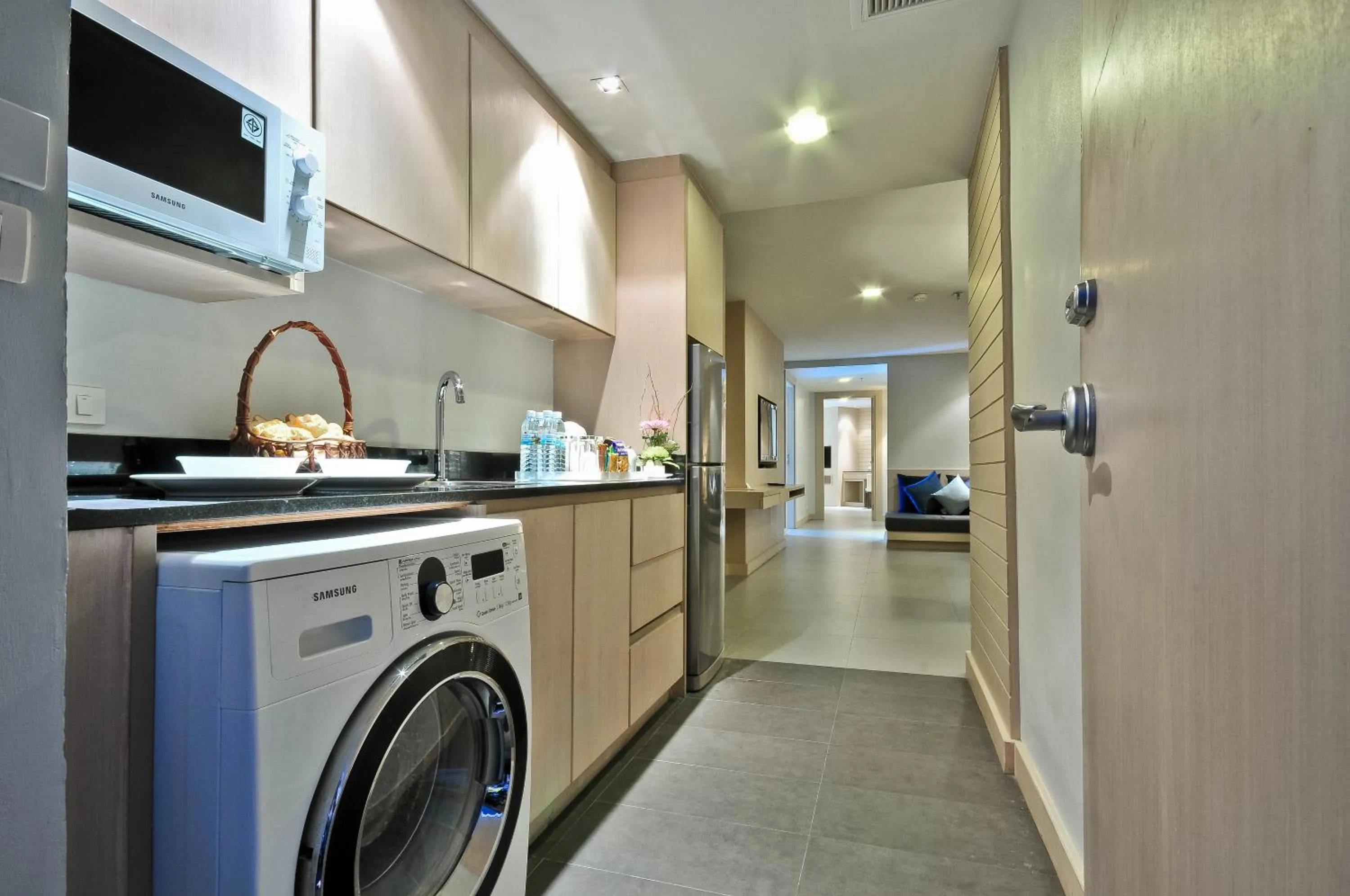 Kitchen or kitchenette in ASHLEE Heights Hotel Patong