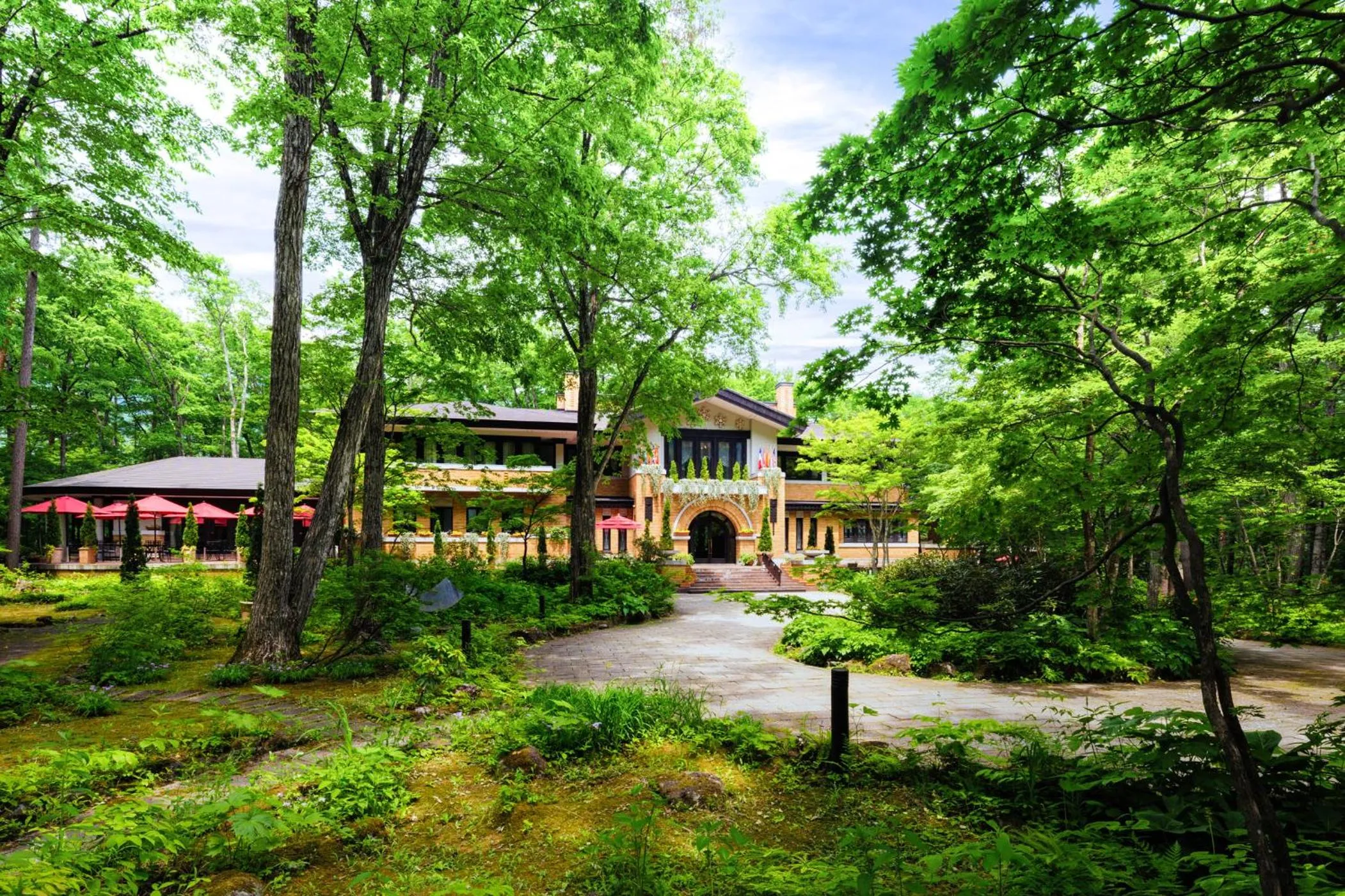 Lobby or reception in Hotel La Neige