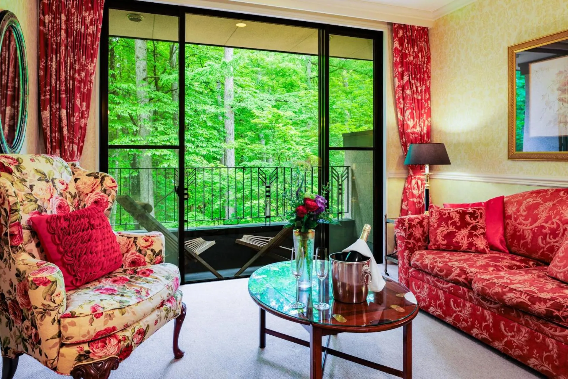 Living room in Hotel La Neige